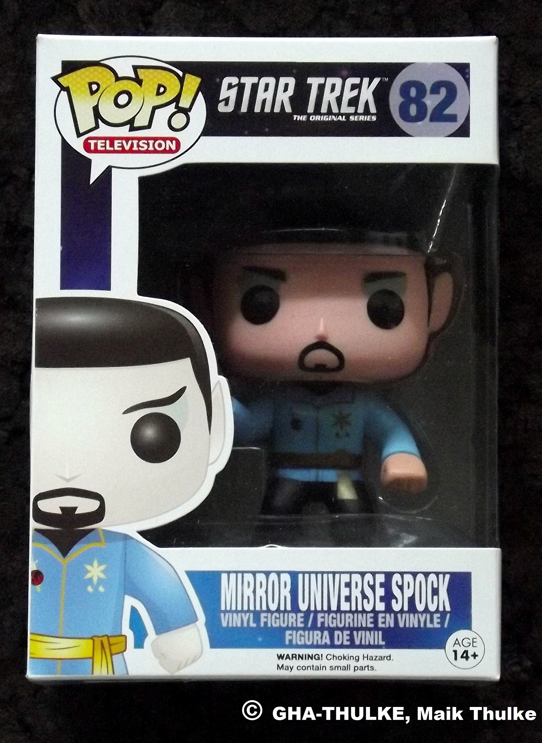 Funko Pop! Star Trek: Mirror, Mirror Spock Collectible Vinyl Figure - Perfect for Sci-Fi Fans, Office Decor & Pop Culture Collections