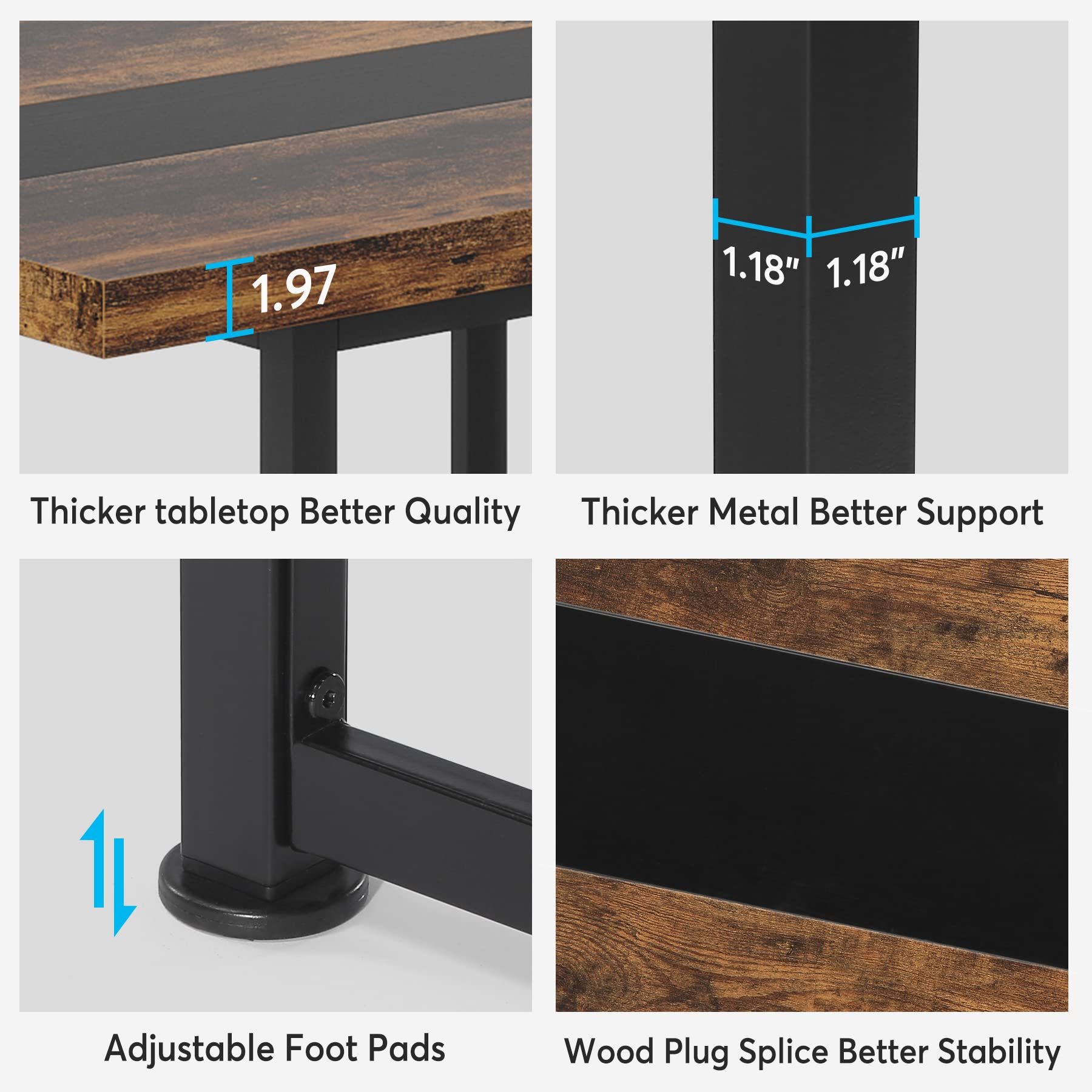 Tribesigns 6FT Conference Table - 70.86