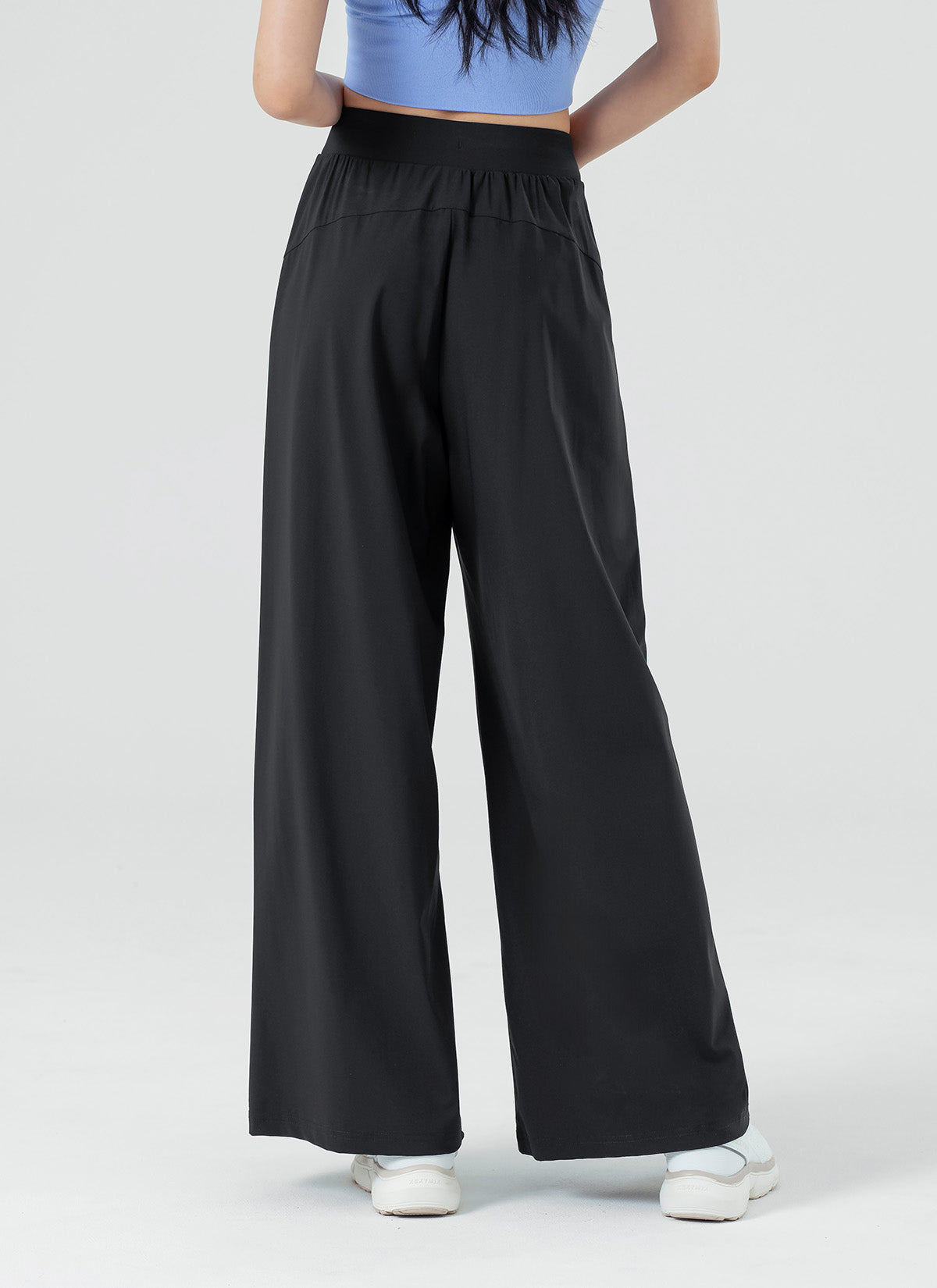 Air Freezer Cooling Wide Leg Pants for Women - Breathable Loose Fit Summer Trousers for Outdoor, Yoga & Lounge Wear