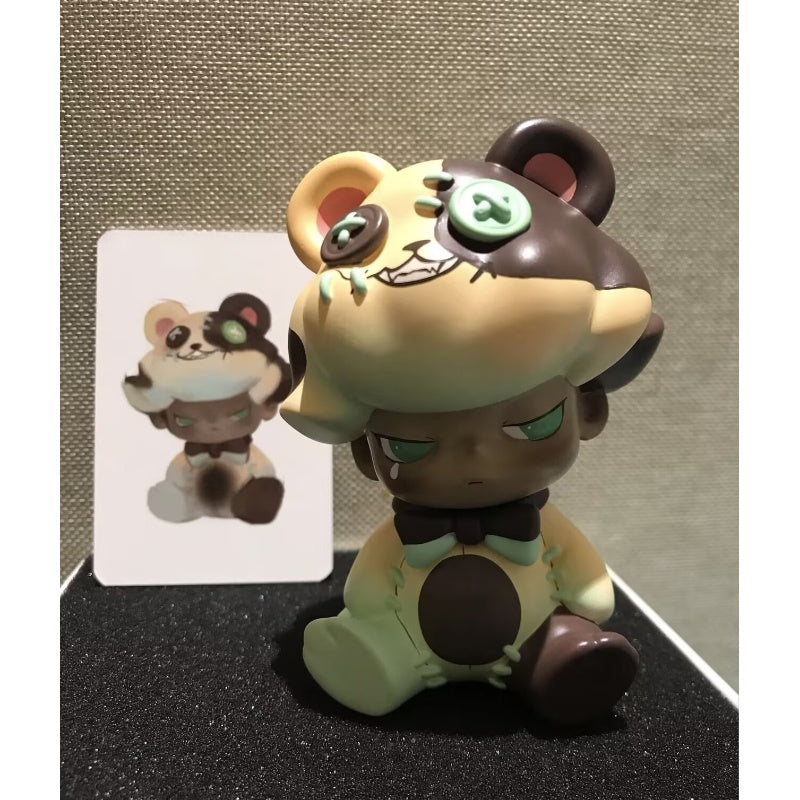 DIMOO Pajamas Party Teddy Bear Special Edition Limited Collectible Figure - Perfect for Anime Fans, Gift Giving, and Home Decor Display
