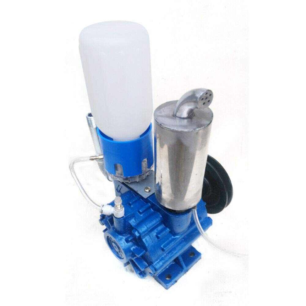 High-Power 250L/min Vacuum Pump for Cow Milking Machine - 13KG Heavy Duty Milker Bucket & Barrel Pump | Ideal for Dairy Farm Equipment, Livestock Milking Systems, and Bulk Milk Storage Tanks