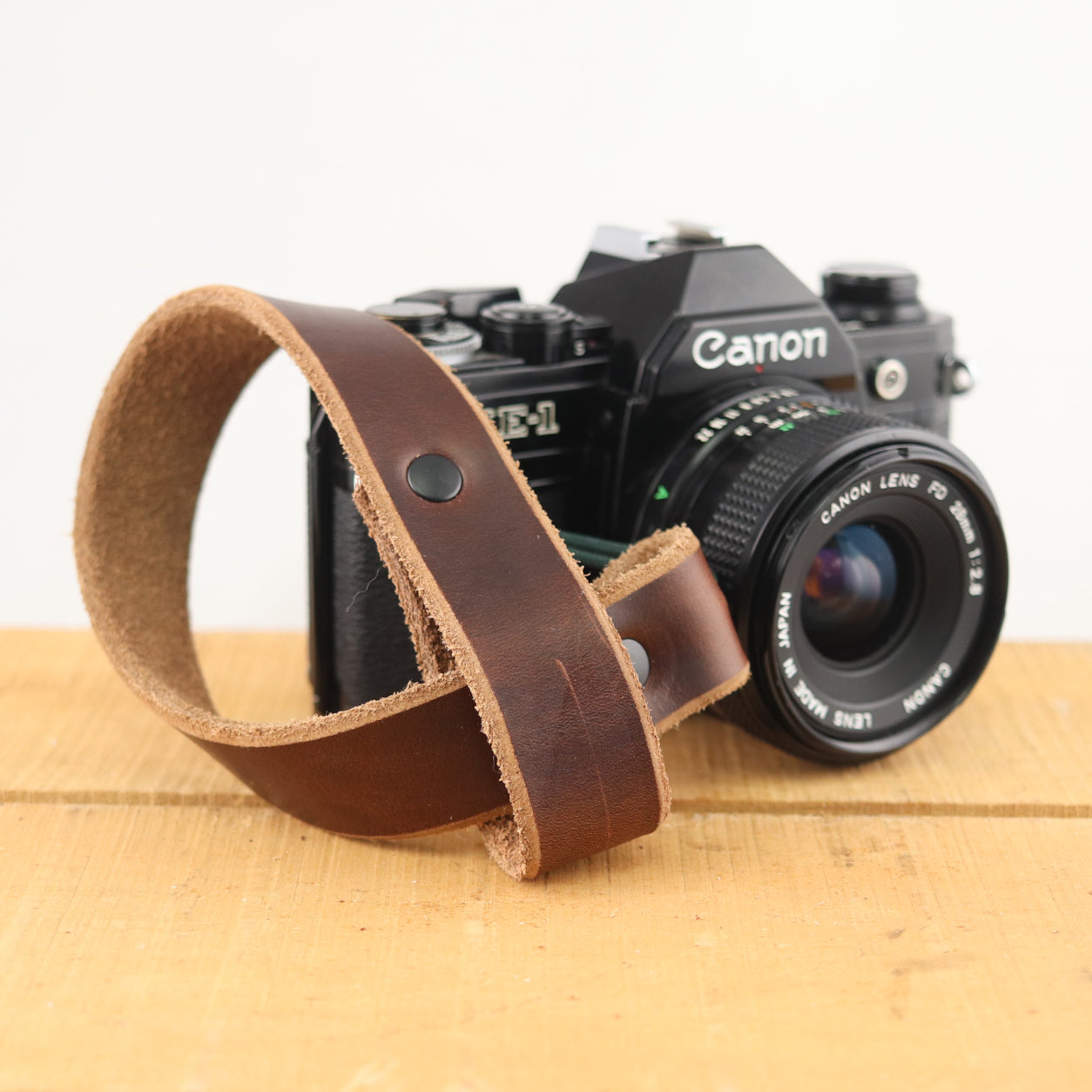 Premium Brown Leather Wrist Strap - Adjustable & Comfortable for Smartwatches, Fitness Trackers & Outdoor Activities