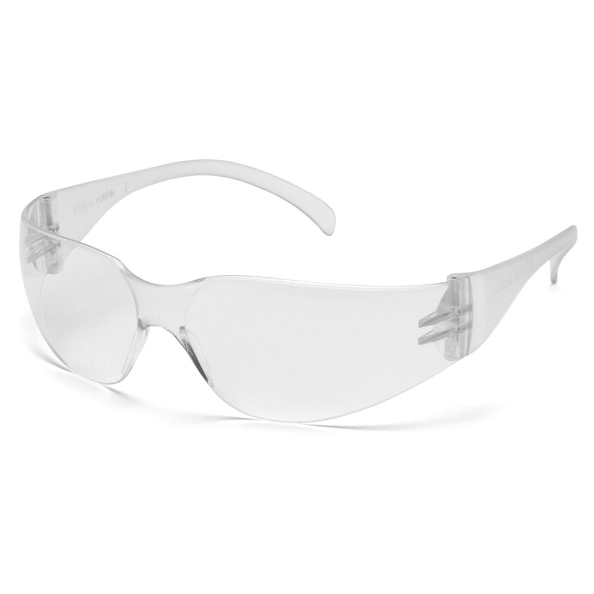 Bifocal Safety Glasses with Readers - Clear Polycarbonate Frame, UV400 Protection & Scratch Resistant Coating | Wrap-Around One-Piece Design for Eye Protection | Perfect for Woodworking, Construction & DIY Projects