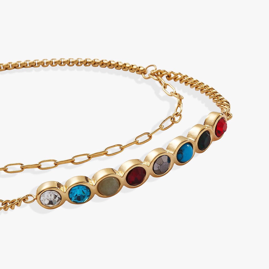 Daughter Acrostic Bolo Bracelet - Hidden Message Jewelry for Women - Perfect Gift for Daughters, Birthdays & Special Occasions
