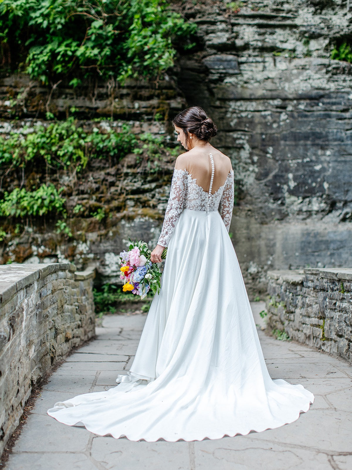 Jenny Yoo Bradley Gown - Elegant Wedding Dress for Brides | Perfect for Beach, Garden & Formal Weddings