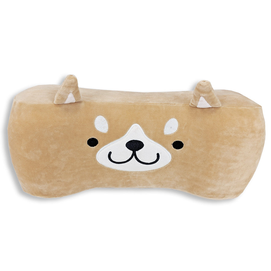 Memory Foam Dog Themed Pillow | Buster The Dog - Ultra Soft Pet Lover's Cushion for Bed, Sofa & Home Decor