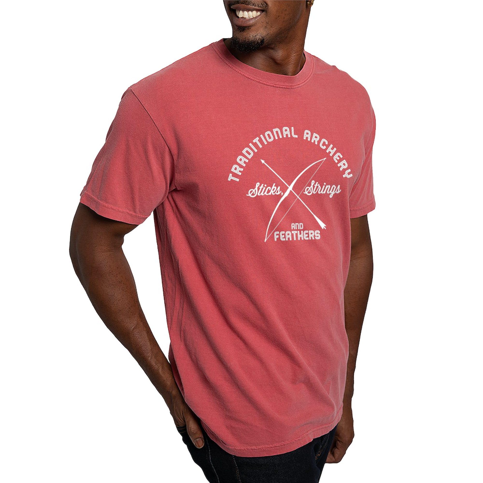 Men's Comfort Colors Archery T-Shirt - CafePress Trad Design | Perfect for Outdoor Activities, Hunting & Casual Wear