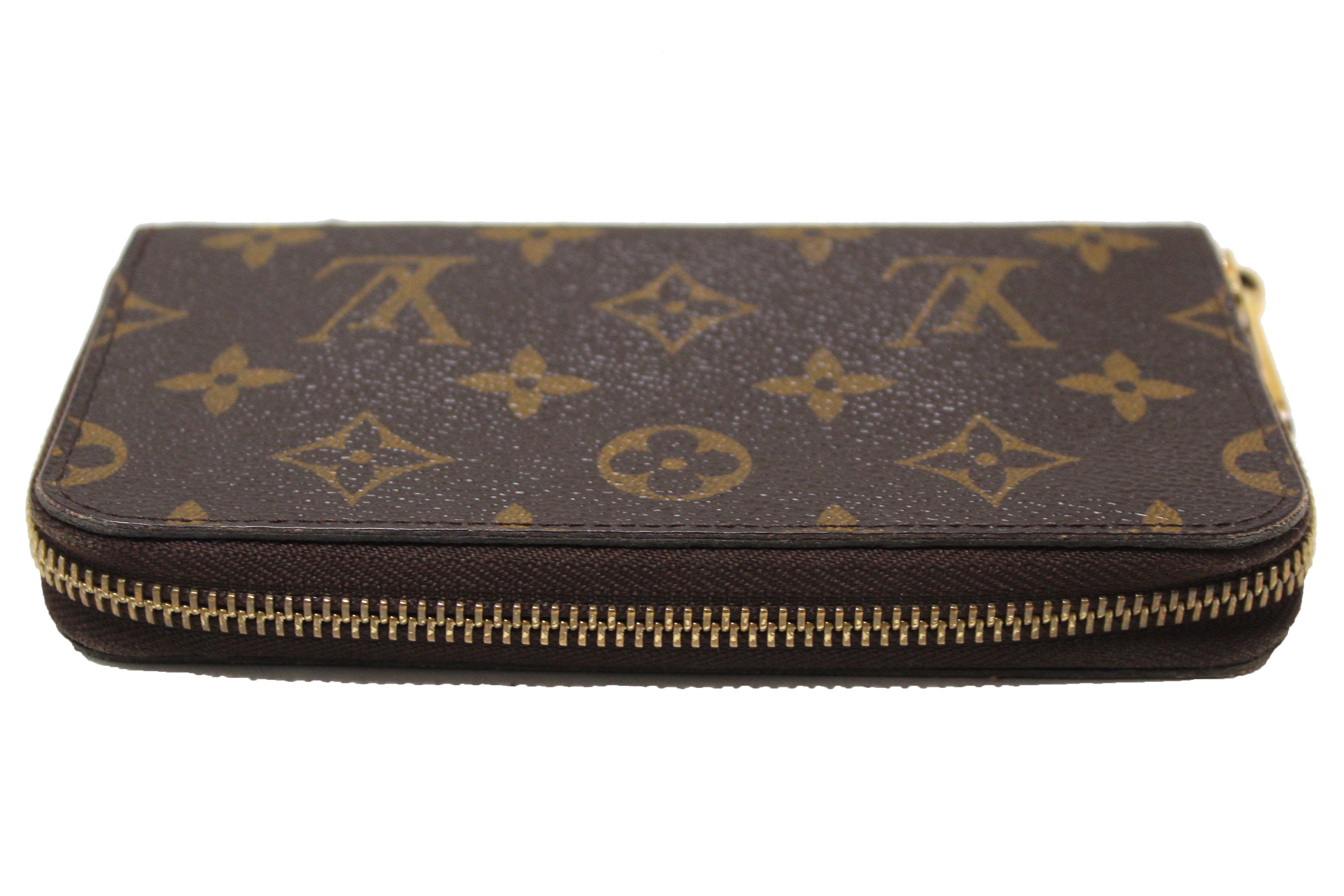 Authentic Louis Vuitton Monogram Canvas Compact Zippy Wallet for Women - Luxury Slim Card Holder & Cash Organizer - Perfect for Everyday Use, Travel & Gifts