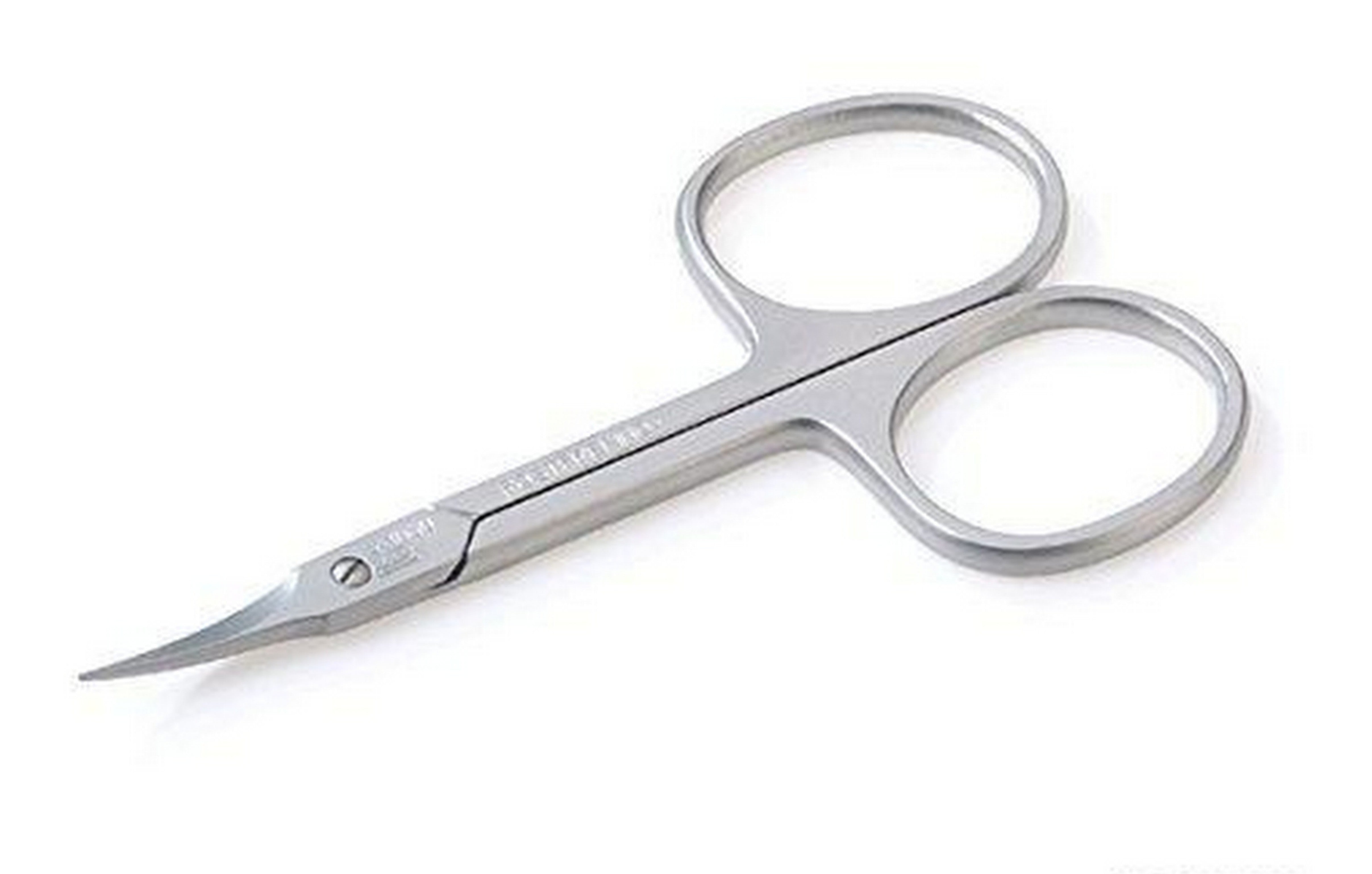 Premium INOX Stainless Steel Extra Pointed Cuticle Scissors - Professional Nail Care Tool for Manicure, Pedicure & Grooming - Ideal for Home Salon, Spa & Travel Use