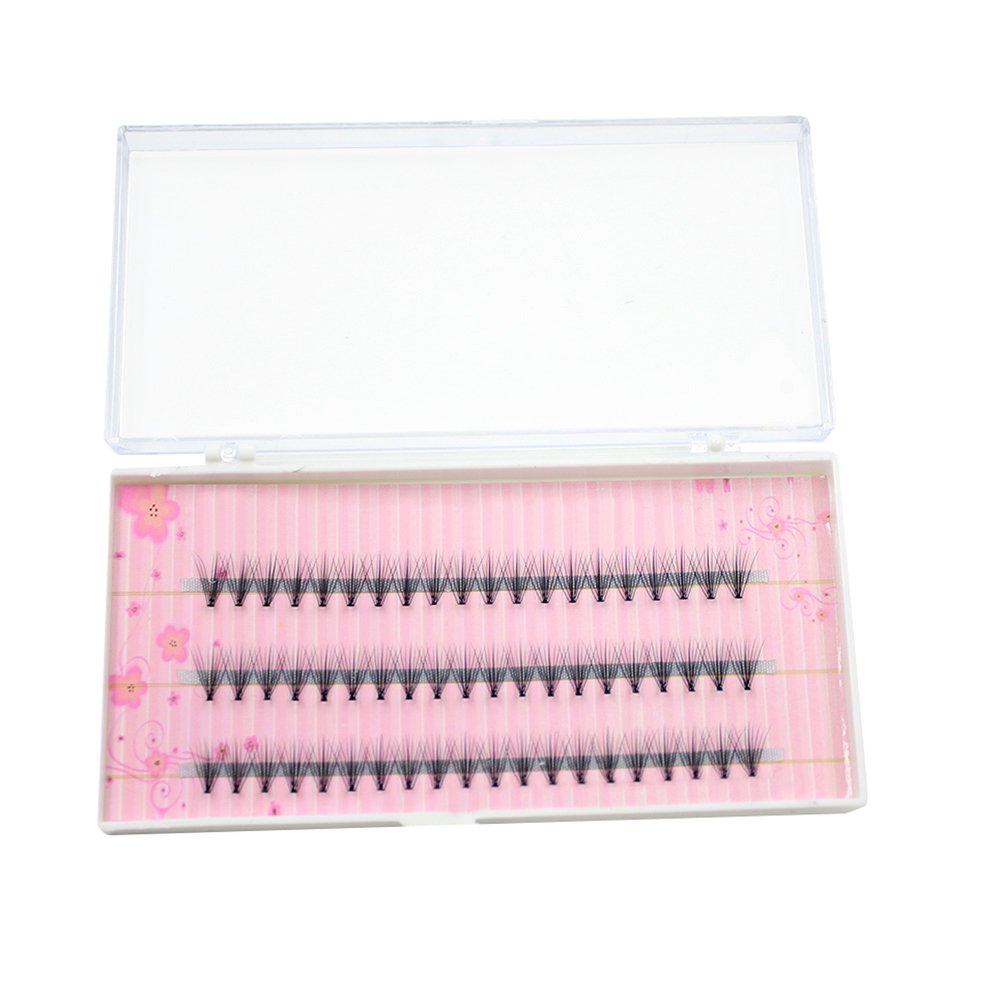Baost 60 Clusters Handmade Grafting False Eyelashes - Knot-Free Natural Long Individual Fake Eyelashes for Makeup | 6mm Rapid Cluster Eyelash Extensions | Perfect for Daily Wear, Special Occasions & Professional Makeup Artists