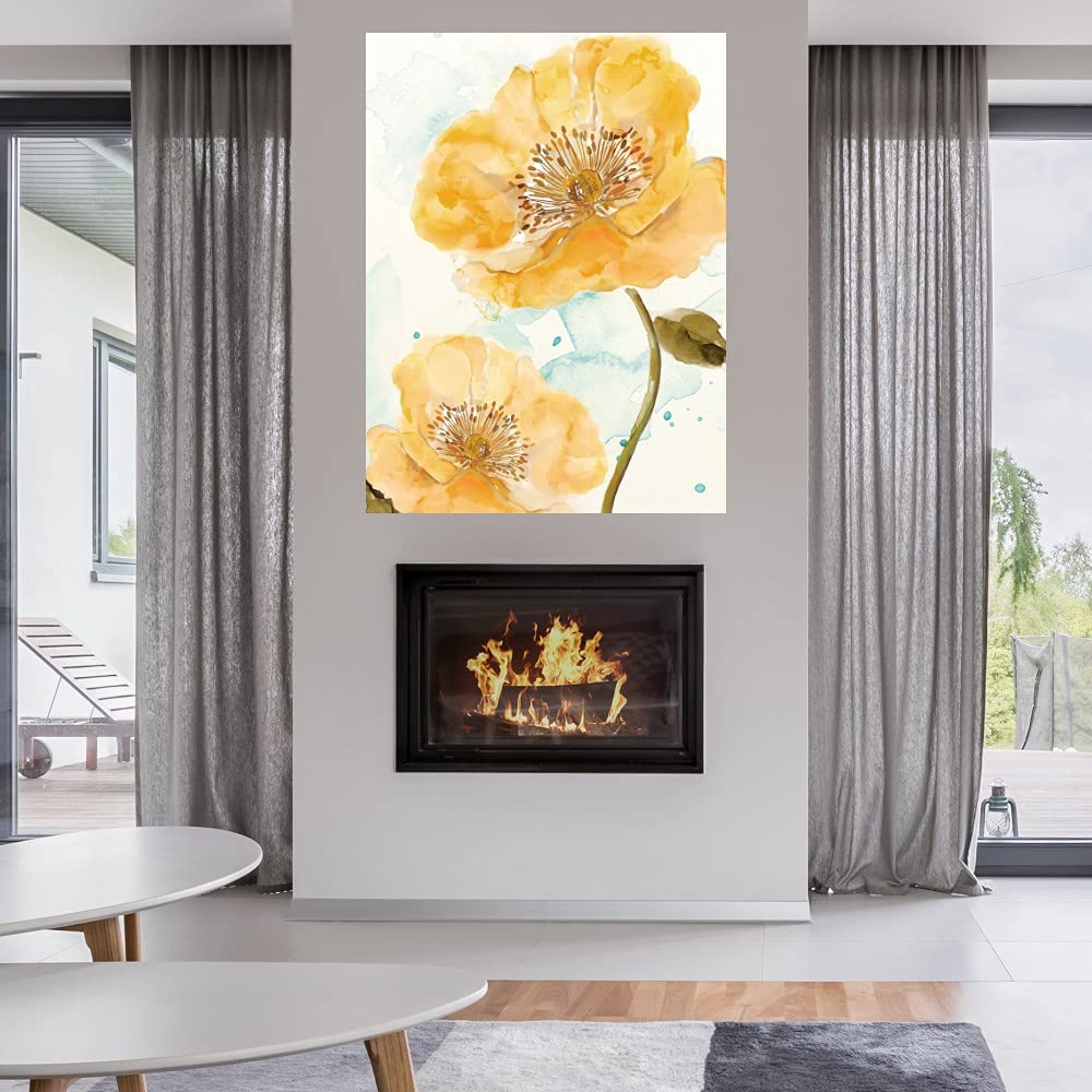 Heather Hayes Isabella II Fine Art Canvas Wall Decor - Ready to Hang 42x56 Inches - Perfect for Living Room, Bedroom, Office & More