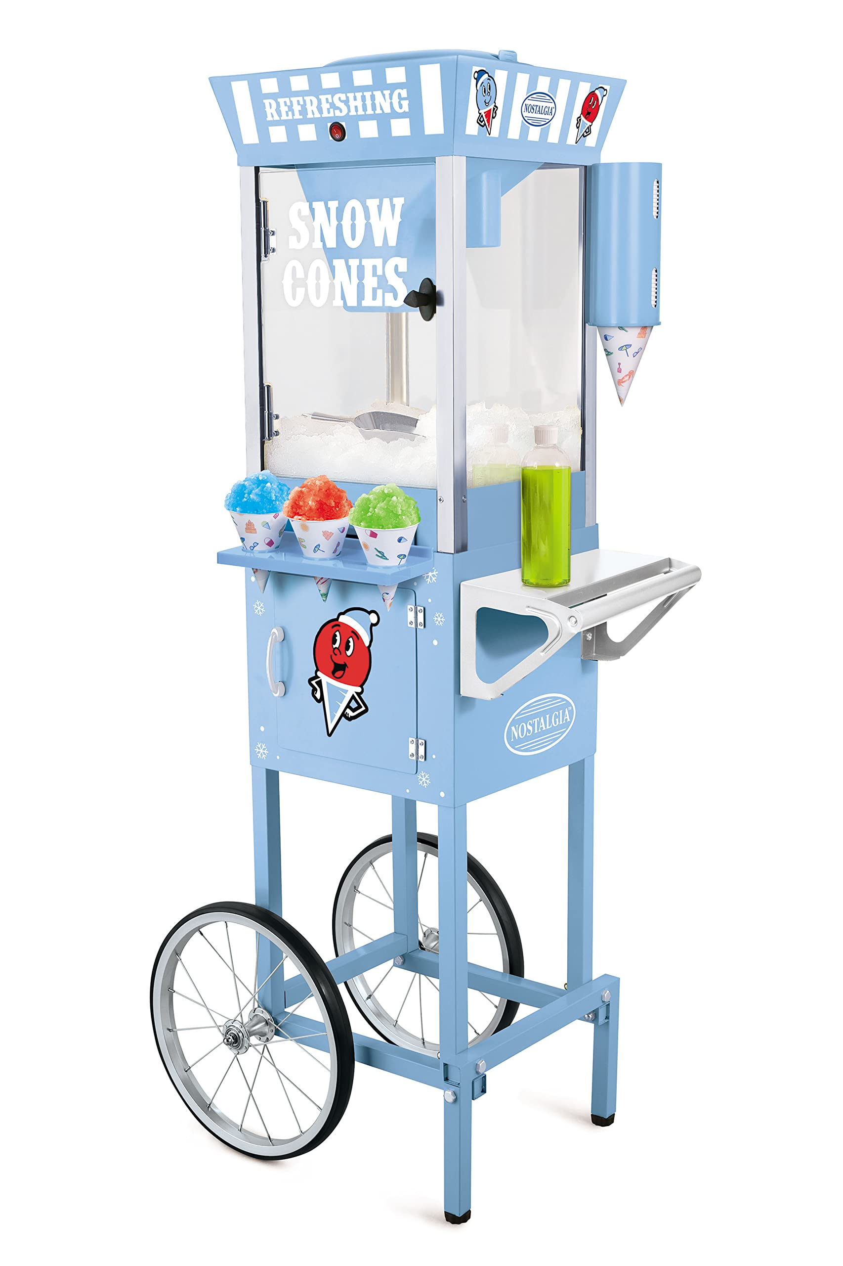 Nostalgia Retro Blue Snow Cone Machine - 54