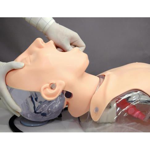 Difficult Airway Management Simulator - High-Fidelity Medical Training Model for Anesthesia & Emergency Practice - Perfect for Hospitals, Medical Schools & Residency Programs