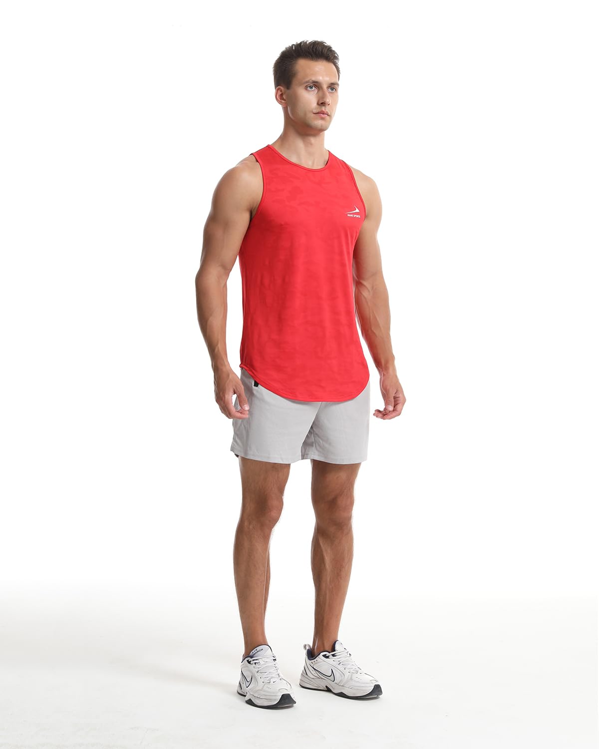 Men's Quick-Dry Workout Tank Top - Muscle Fitness Bodybuilding Running Sleeveless Shirt for Gym, Training & Outdoor Sports