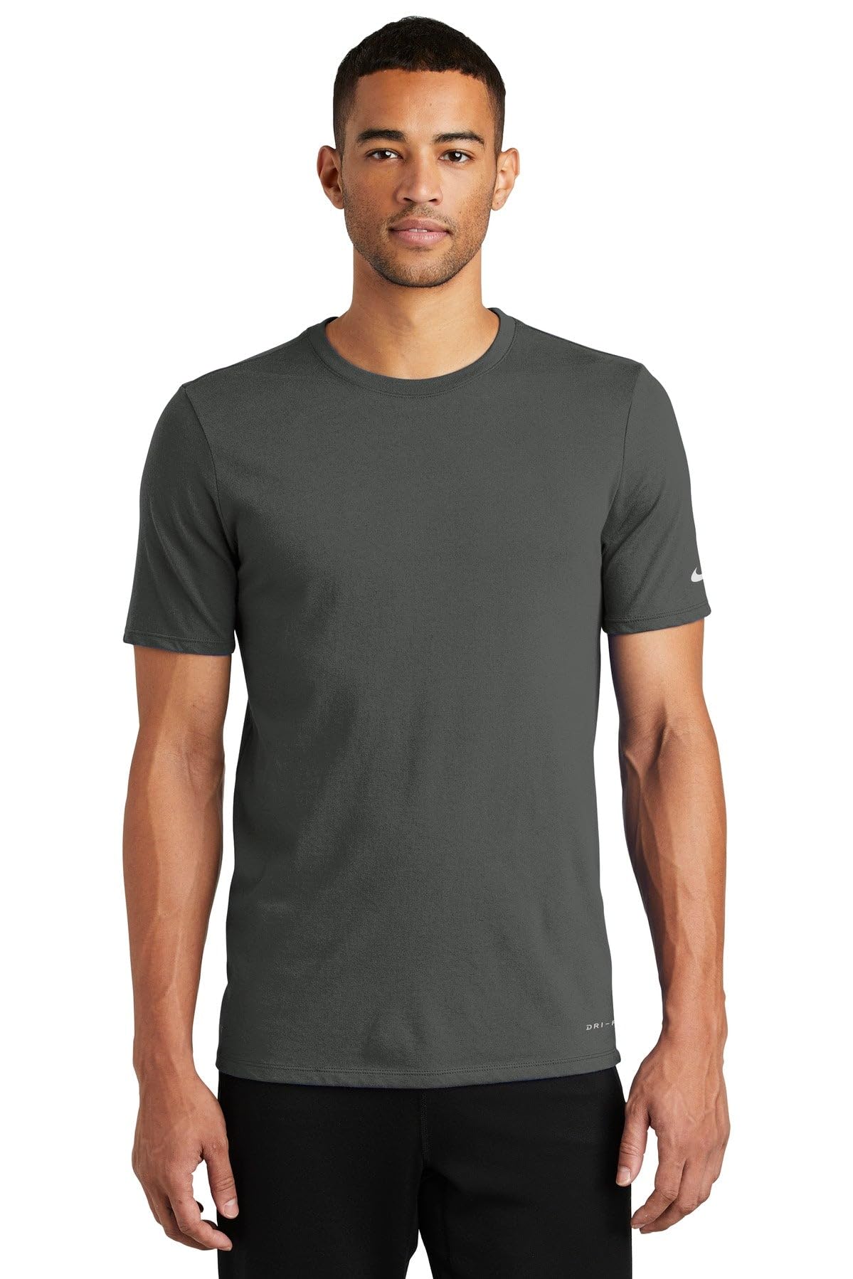 Nike Men's Workout Shirts - Moisture Wicking Fitness Tops for Gym, Running & Training | Lightweight & Breathable Activewear for Men