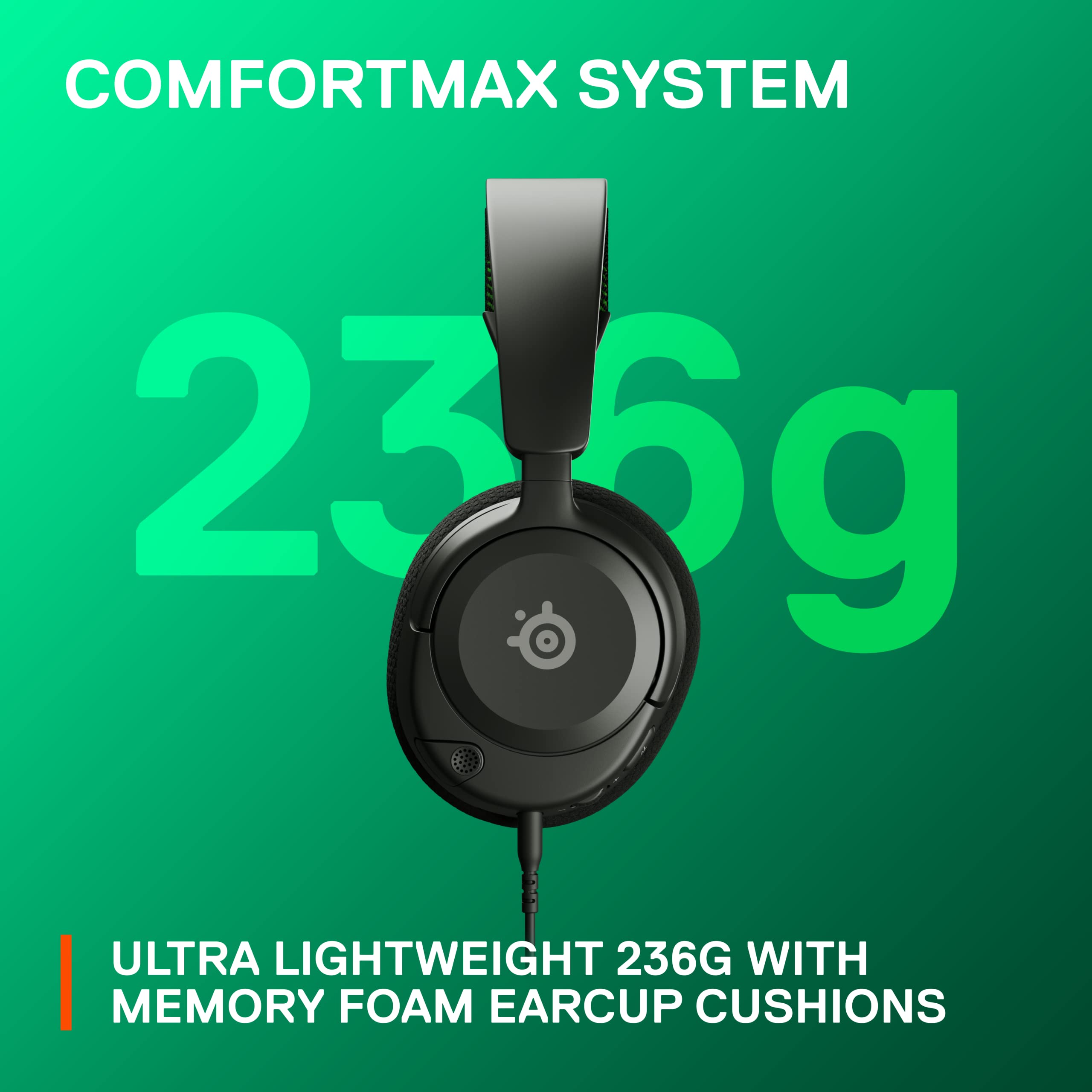 SteelSeries Arctis Nova 1X Wireless Gaming Headset with Signature Arctis Sound & ClearCast Gen 2 Mic - Compatible with Xbox Series X/S, PS5, PC, Nintendo Switch, Mobile - Perfect for Competitive Gaming, Streaming & Online Chat (Renewed)