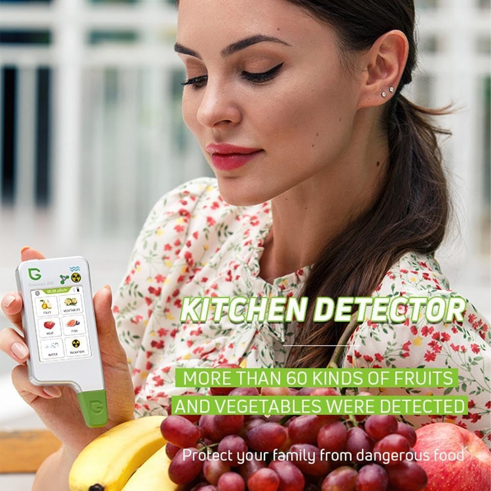 High Precision QYOEGSQ Digital Nitrate Tester for Food - Portable PPM Meter for Fruits, Vegetables, Meat, Fish & Water | Home Kitchen & Food Safety Testing Tool