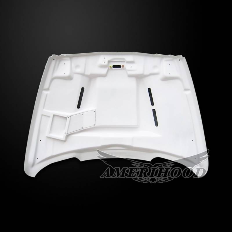 Amerihood SSK Functional Ram Air Hood for Dodge Ram 2500 (2003-2009) - High-Performance Cooling & Style Upgrade for Off-Road & Street Trucks