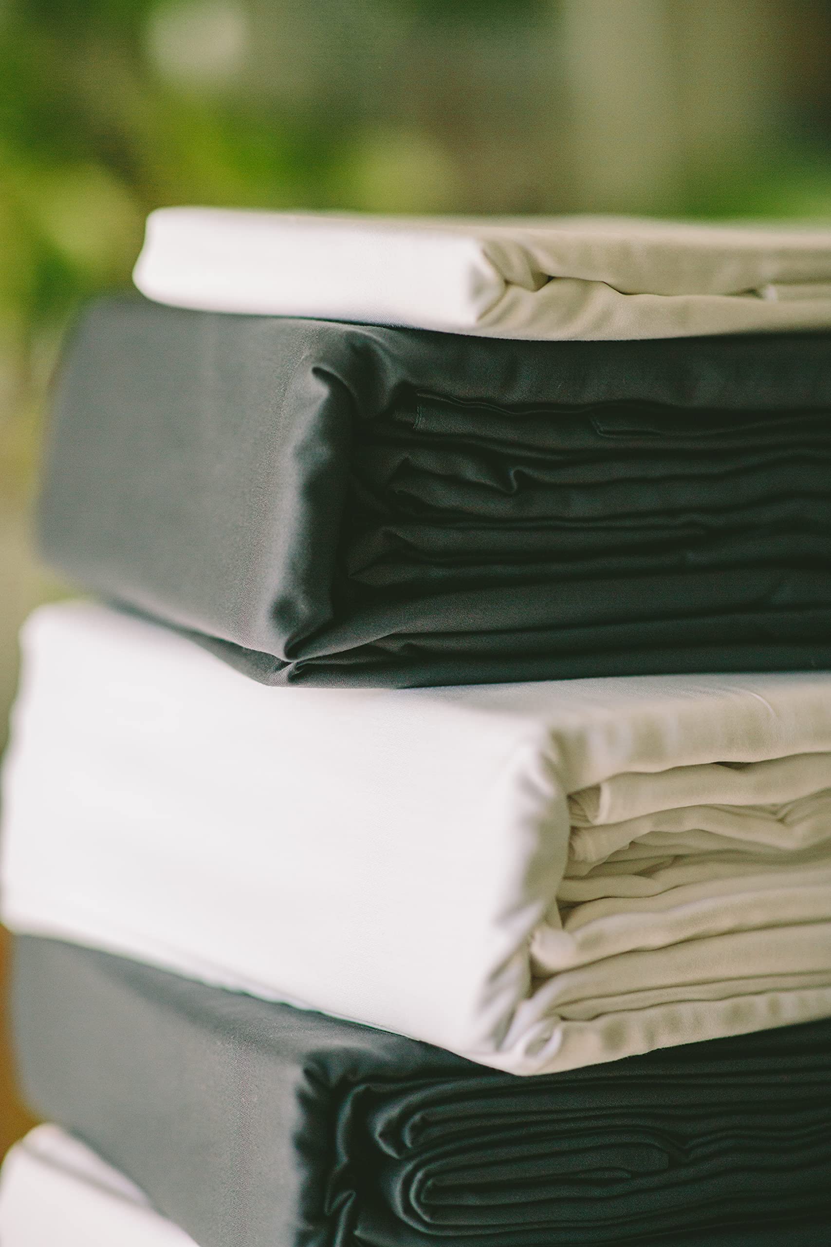 Organic Cotton Luxury Sheet Set - Queen Size, 4-Piece, 400 Thread Count, Breathable & Hypoallergenic - Perfect for Master Bedroom, Guest Room & Hotel Use