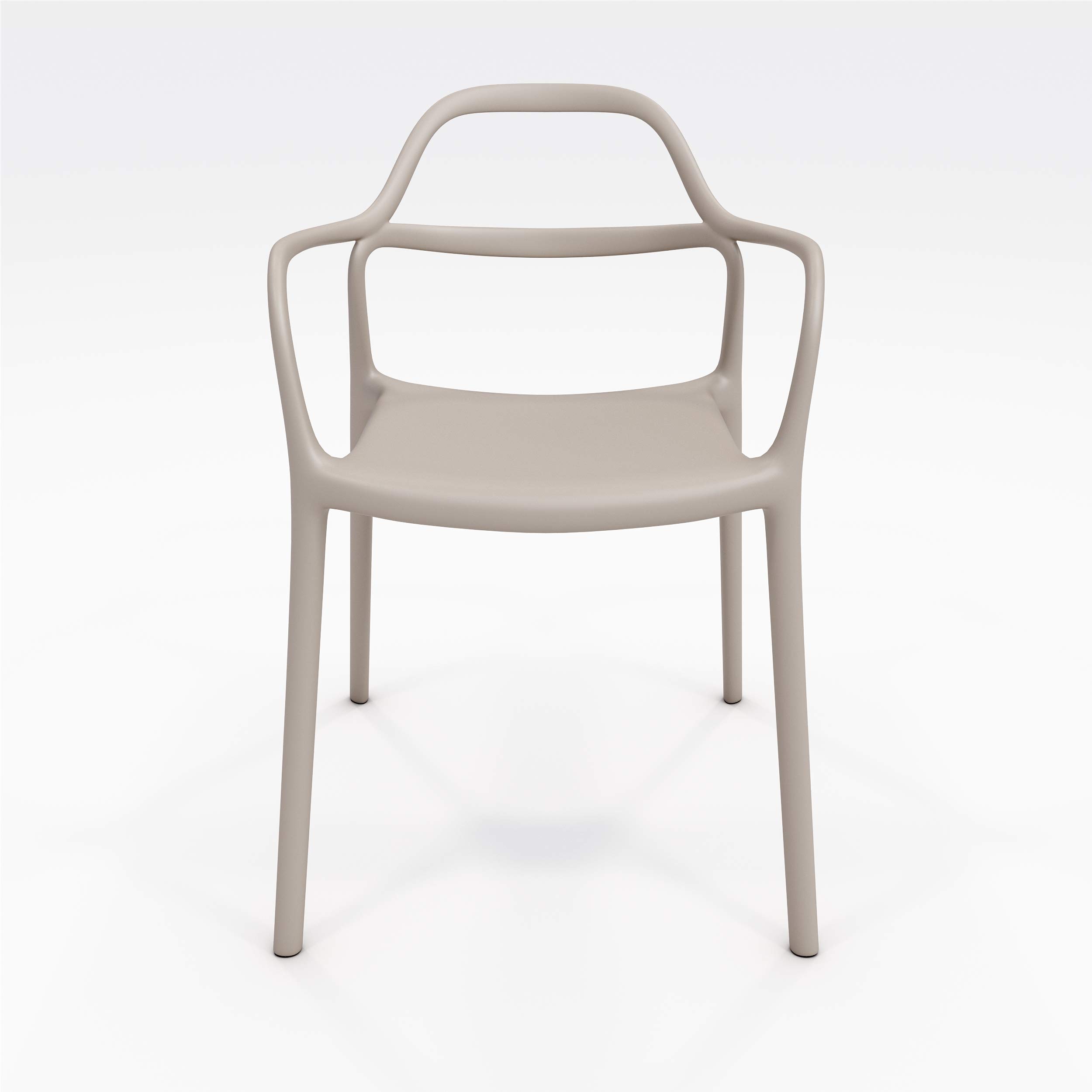 Dali Indoor/Outdoor Chair - Modern Patio Furniture for Living Room, Garden & Balcony - Comfortable Morel Design for Relaxing & Lounging