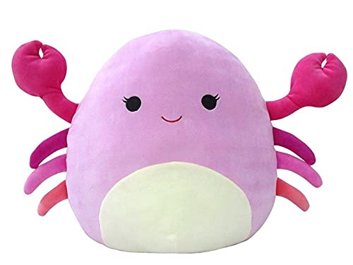 14 Inch Squishmallow Cailey The Pink Crab - Ultra Soft Plush Stuffed Animal Toy for Kids, Teens & Collectors | Perfect for Cuddling, Decor & Stress Relief