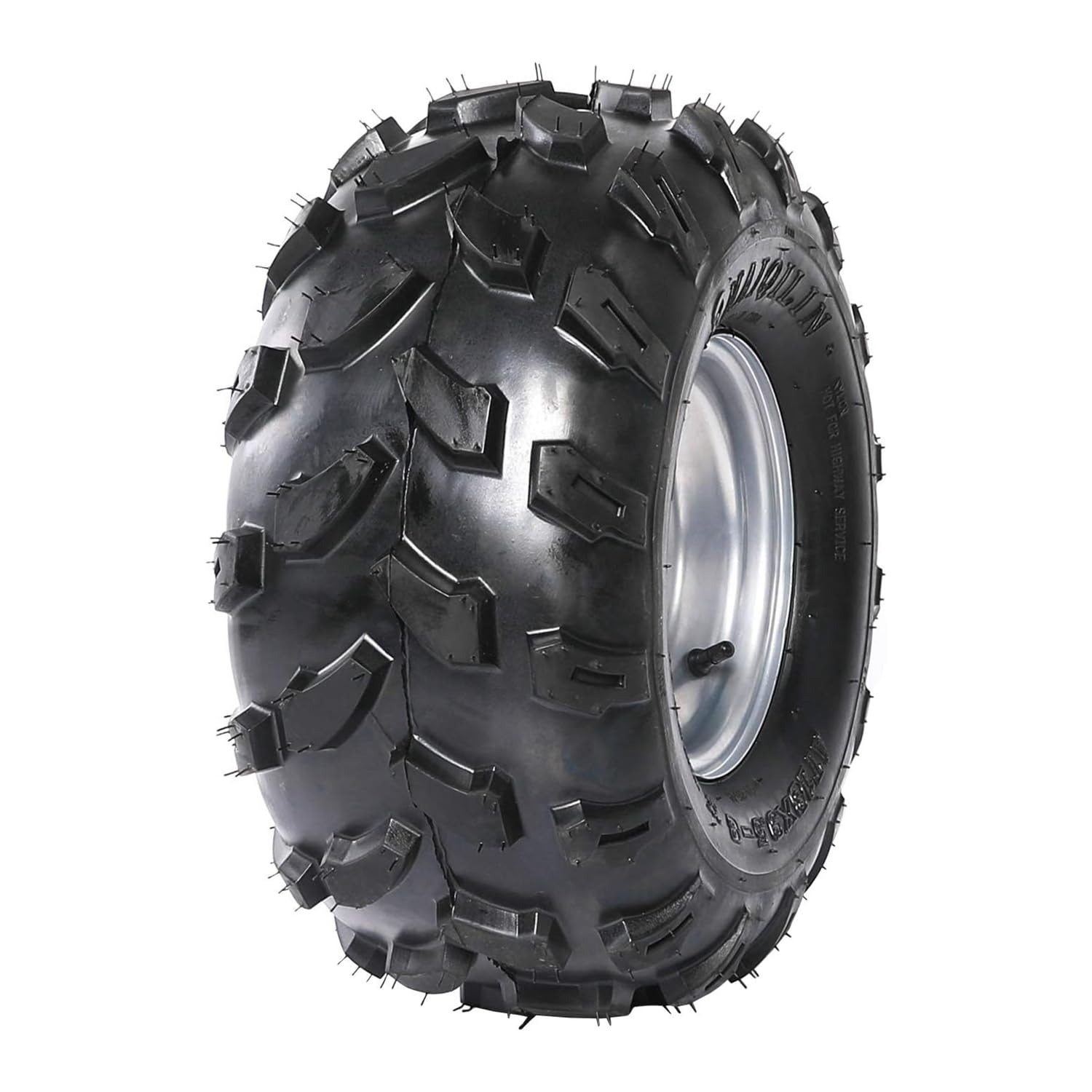 GAOMON 18x7-8 ATV Tires - 4PR All Terrain Tubeless Tires for ATV/UTV - Heavy Duty Off-Road Performance for Trail, Sand & Mud (Set of 2) - Perfect for Hunting, Farm Work & Outdoor Adventures
