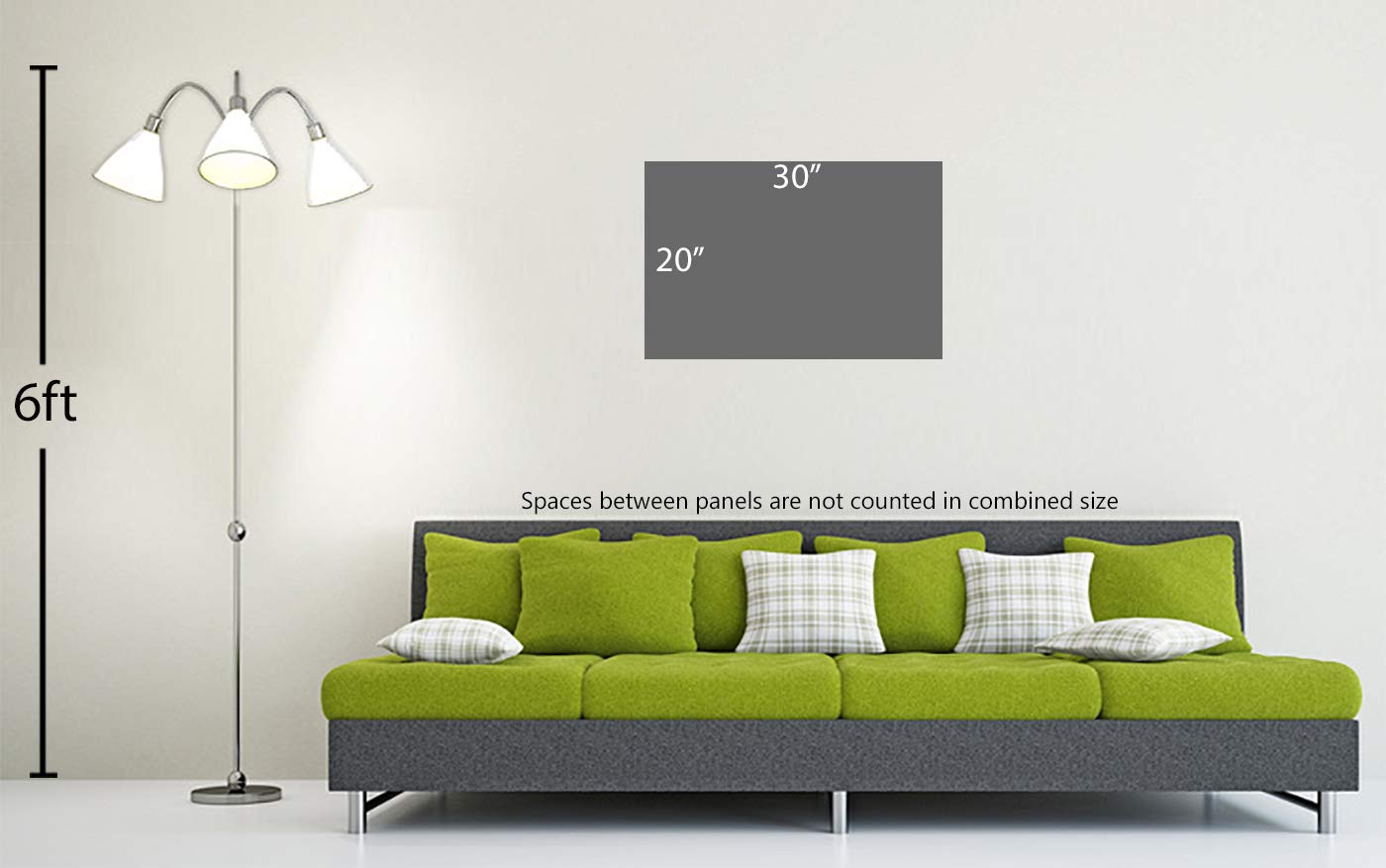 30x20 Travel The World Canvas Print - Statue of Liberty, Eiffel Tower, Pizza & Big Ben Wall Art - Perfect for Living Room, Bedroom Decor & Travel Lovers Gift