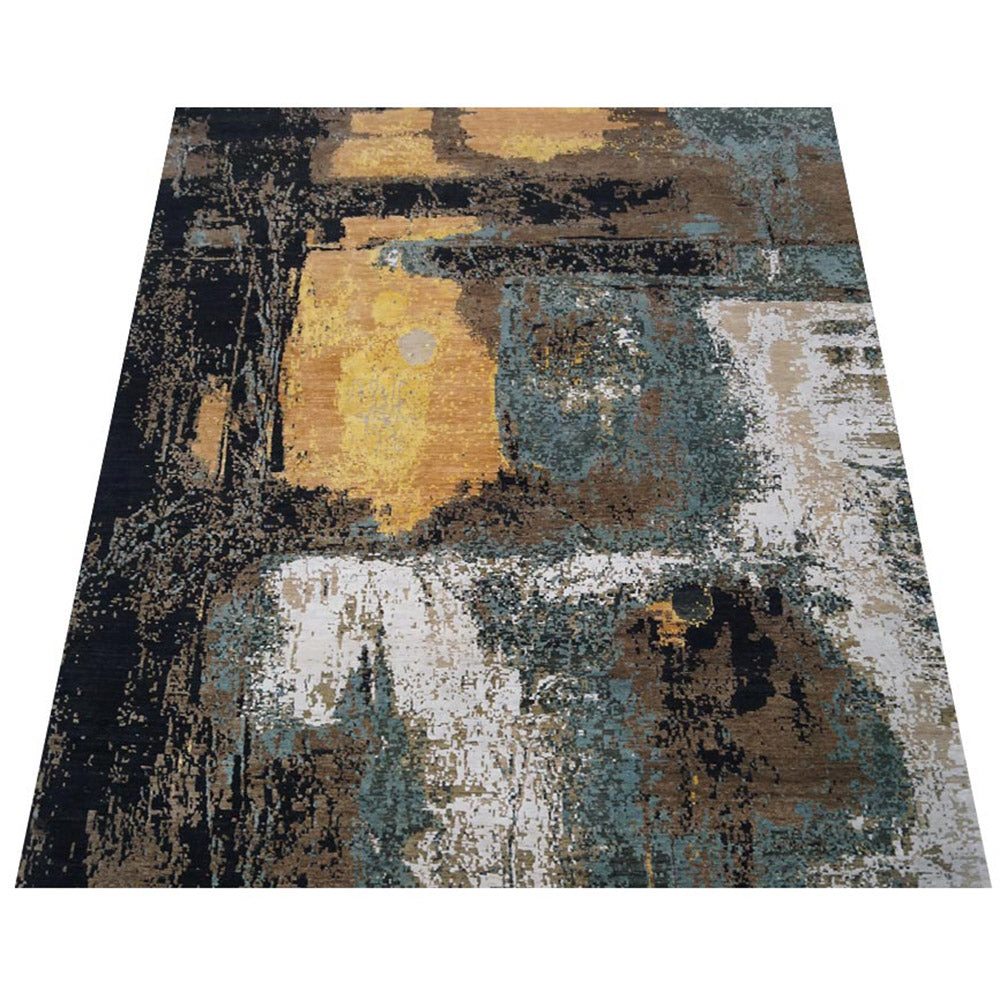 Handmade Reverie Hand Knotted Wool Rug - Luxury Bohemian Area Rug for Living Room, Bedroom & Home Decor