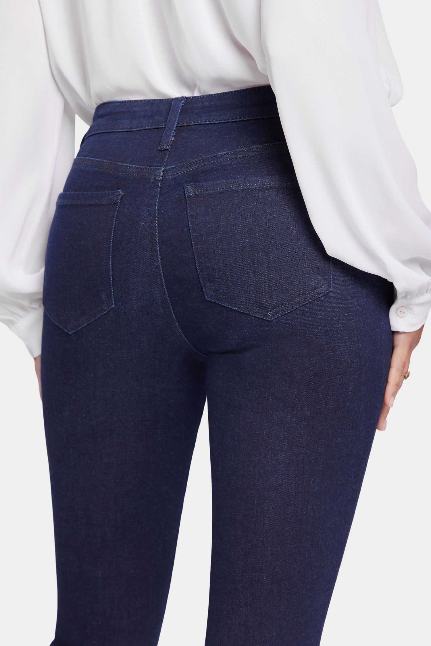 Ami Skinny Jeans for Women - High Waisted Stretch Denim Pants in Rinse Wash | Perfect for Casual Wear, Office Outfits & Night Out Looks