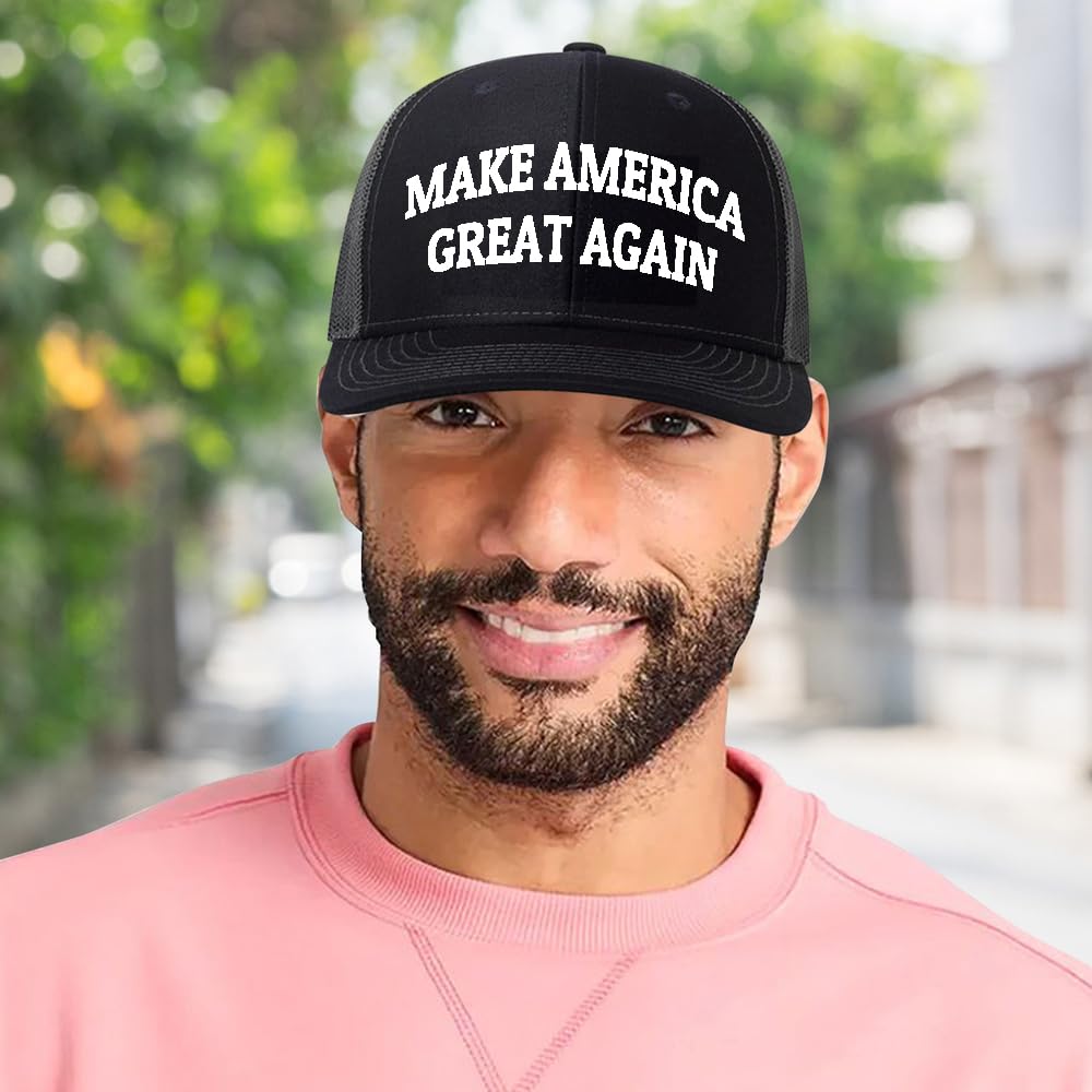 Custom Trucker Hats for Men & Women - Bulk Personalized Baseball Caps with Logo/Text/Photo - Design Your Own Promotional, Team or Fashion Hat for Events, Sports & Outdoor Activities