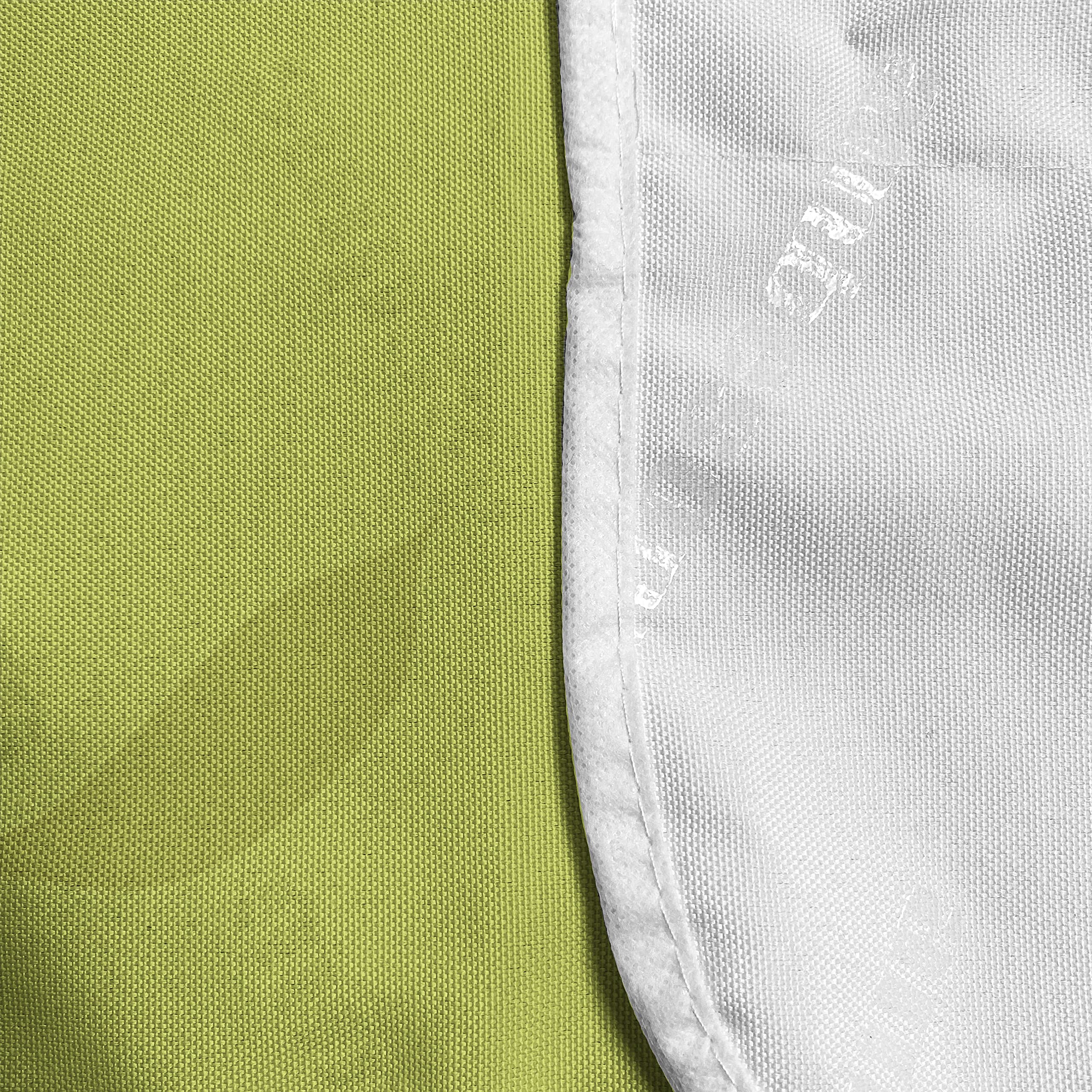 Ambesonne Lime Green Microwave Cover - Waterproof Kitchen Organizer with Pockets, 36