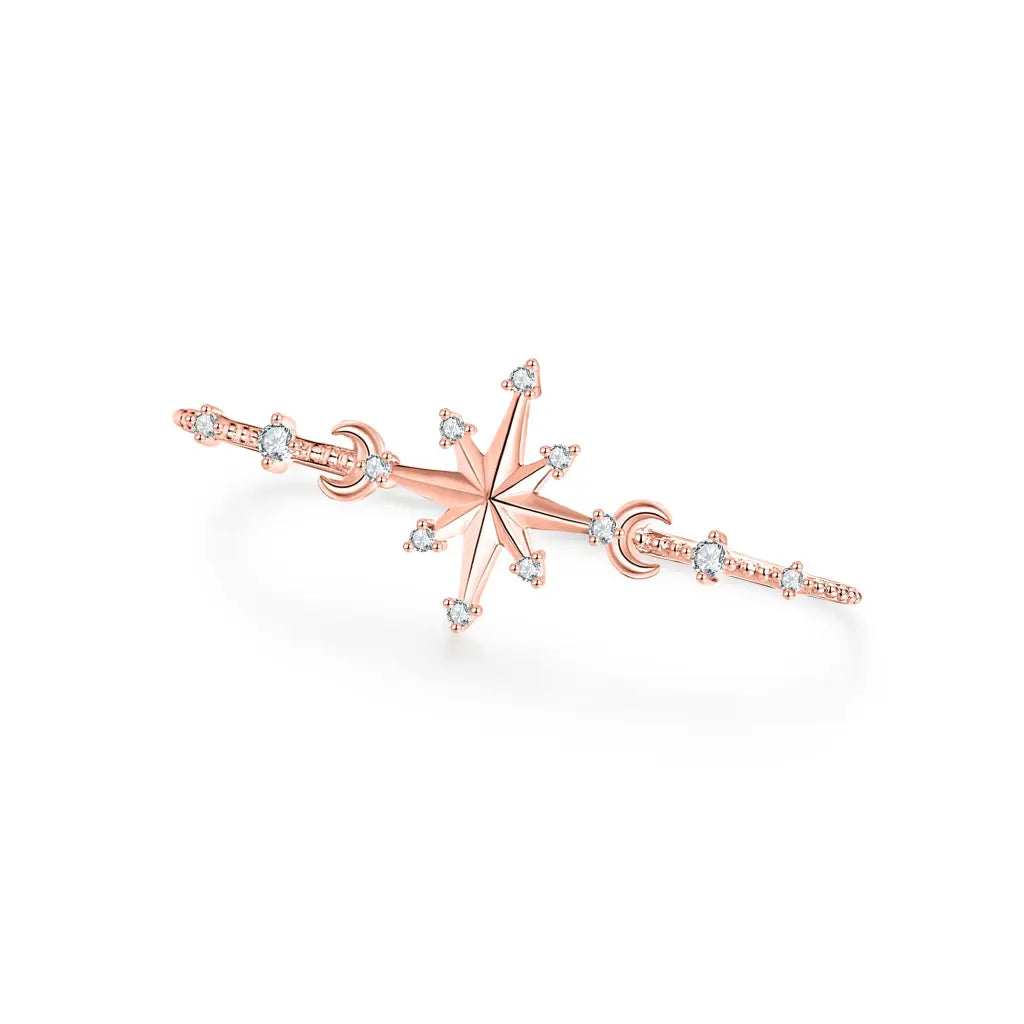 Larissa Ear Bar Cuff - Minimalist Cartilage Ear Cuff for Women, Trendy Helix Ear Cuff Jewelry for Everyday Wear | Perfect for Parties, Weddings & Special Occasions