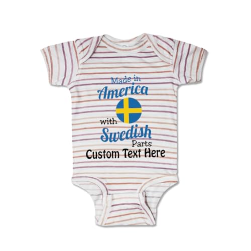 Stripes Multi Girl Personalized Text Here