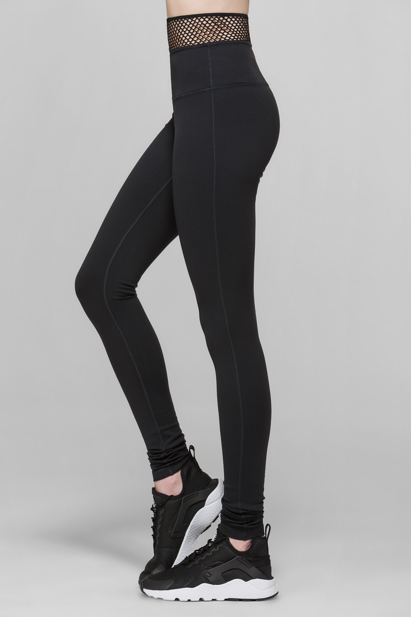Brittany High Waist Mesh Leggings for Women - Breathable Workout Yoga Pants - Perfect for Gym, Running & Lounge Wear