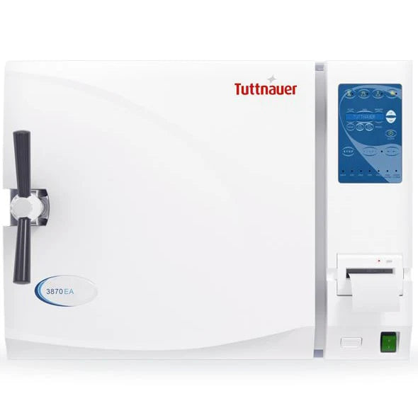 TUTTNAUR 3870EAP Large Capacity Automatic Autoclave Steam Sterilizer - 26L for Dental, Medical, Tattoo & Beauty Tools - Brand New for Clinics, Hospitals & Labs