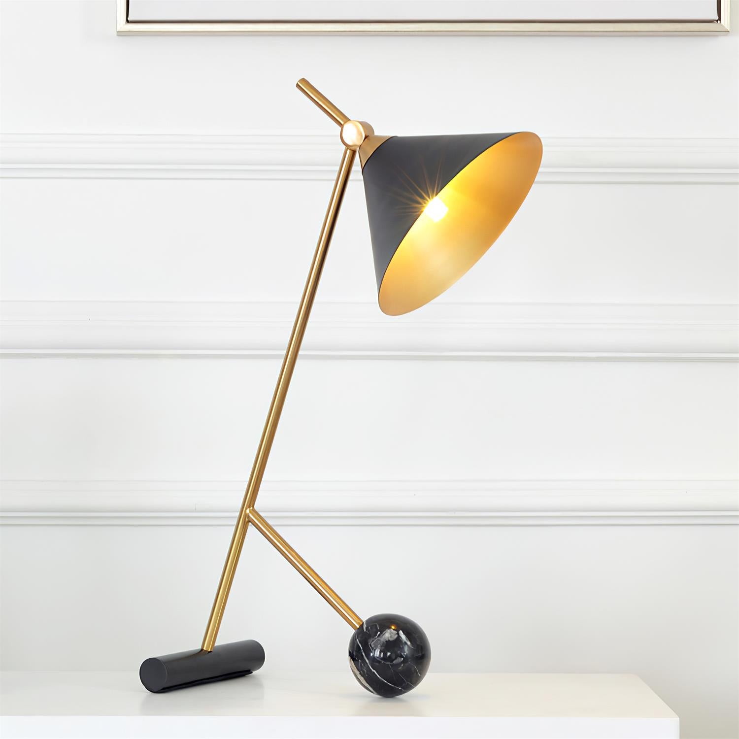 Cleo Table Lamp - Modern LED Desk Light for Home Office, Bedroom & Living Room | Energy-Efficient & Stylish Lighting Solution