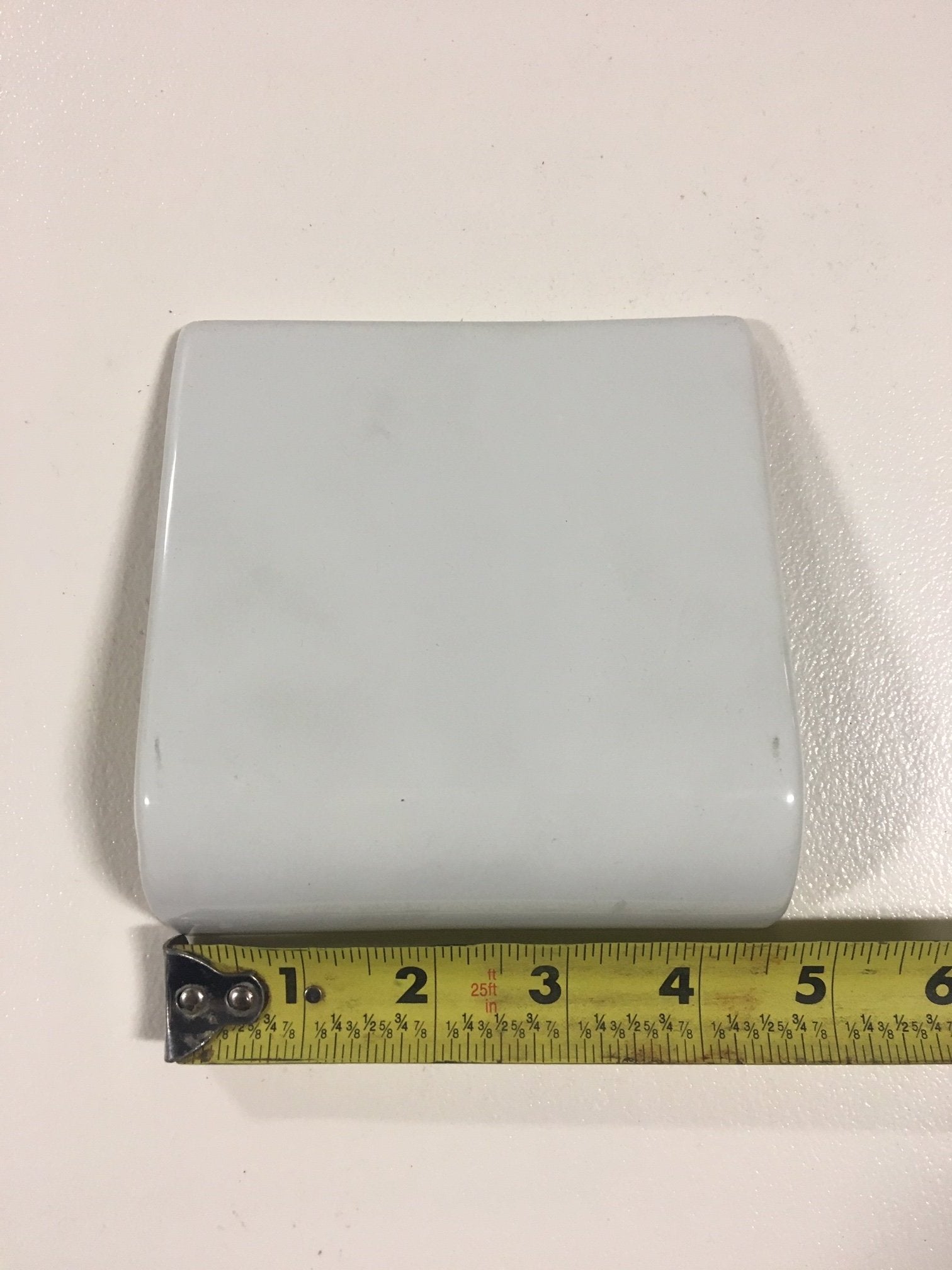 White Cap Slideout with .080 Radius - Perfect for RV, Camper, and Trailer Roofing Accessories
