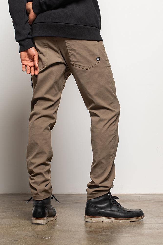 686 Men's Everywhere Travel Pants - Slim Fit Cargo Pants with 10 Functional Pockets | Outdoor Hiking, Camping & Everyday Wear