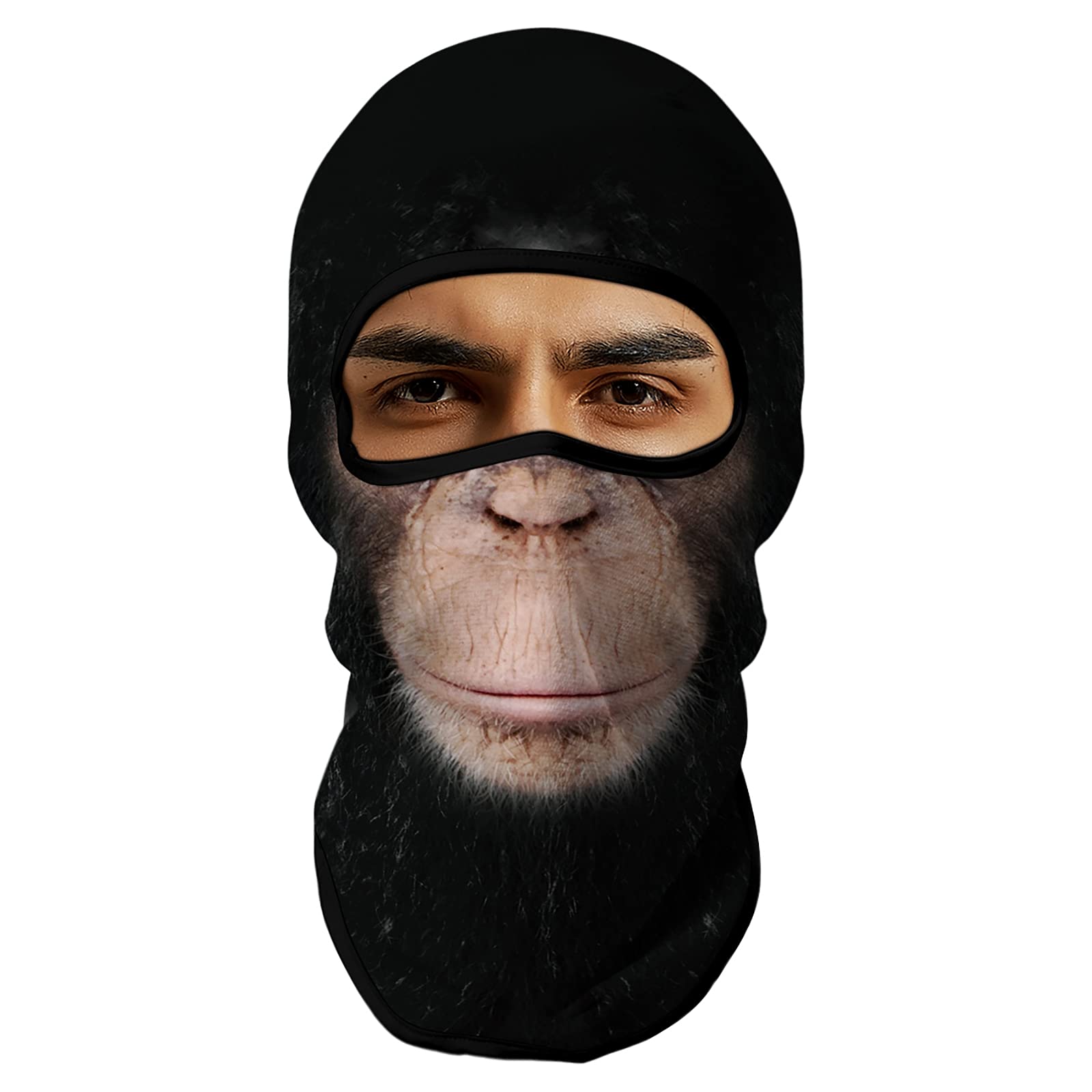 Venswell 3D Balaclava Ski Mask - Cool Skull Animal Full Face Mask for Cycling, Motorcycle, Skiing & Halloween Costume - Windproof Winter Sports Gear for Men & Women