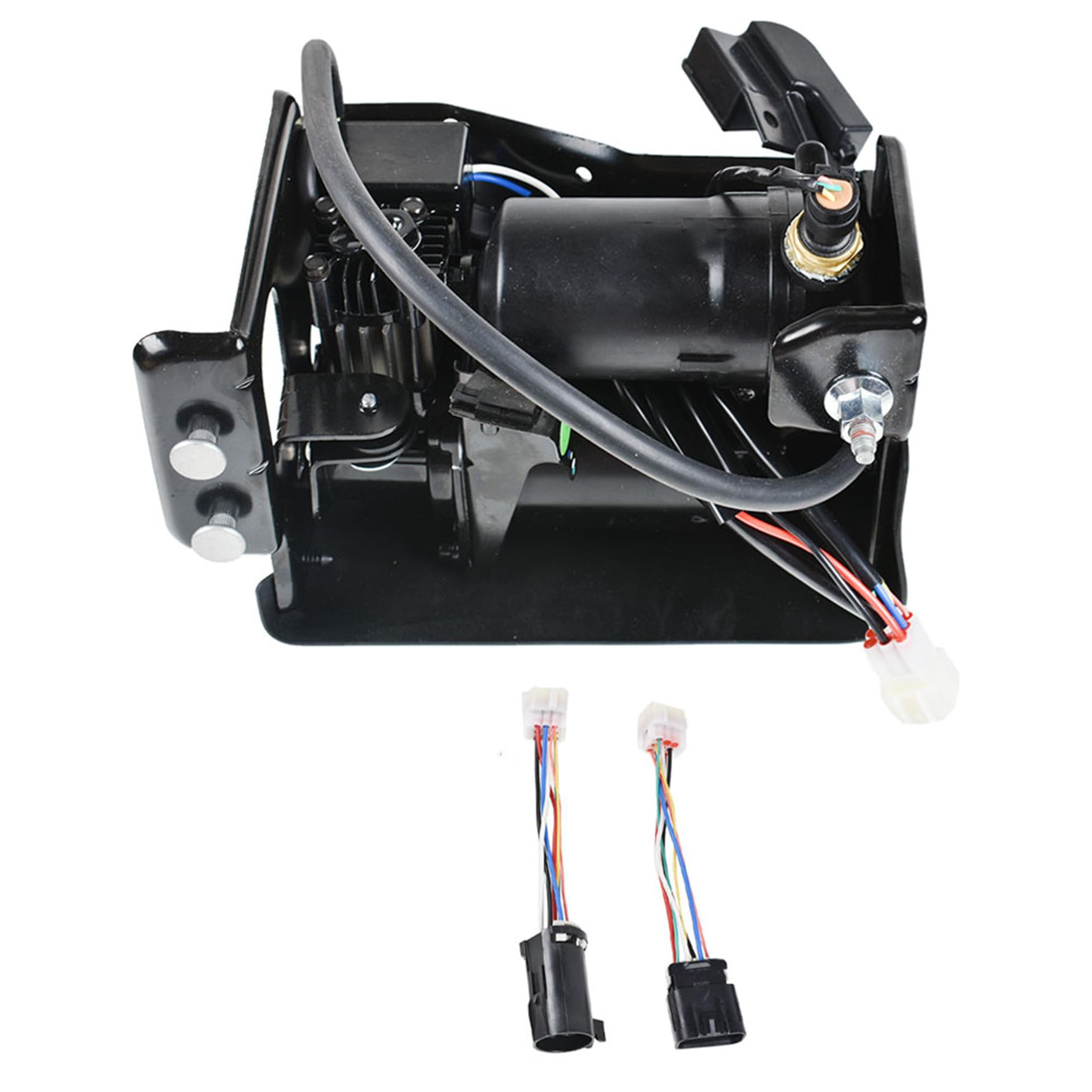Munirater Air Ride Suspension Compressor Pump Replacement for 2001-2013 Chevy Avalanche, Suburban, Tahoe & GMC Yukon XL | Compatible with OEM Part Numbers 15254590, 19299545, 20930288 | Heavy-Duty Air Suspension System Upgrade for Smoother Rides & Improved Load Handling