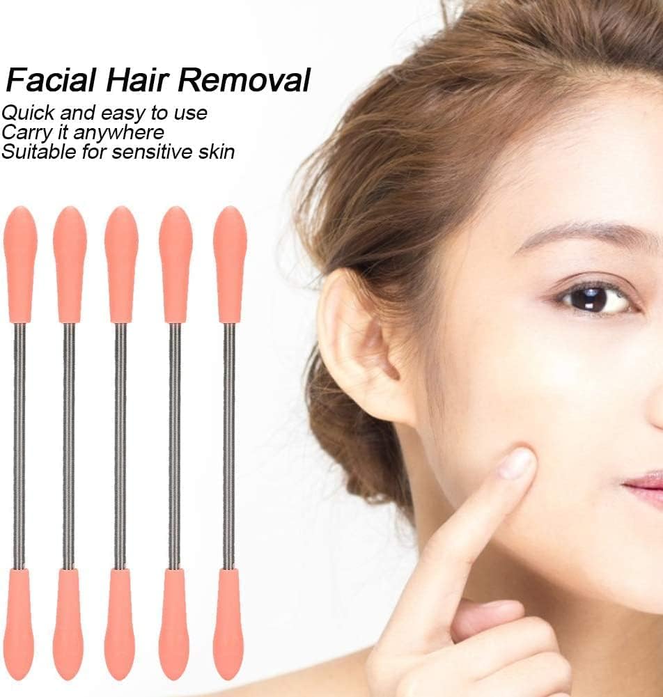 Click2Shop Facial Hair Remover for Women - Spring Coil Hair Removal Tool for Upper Lip, Chin, Face & Neck | Painless & Precise At-Home Hair Removal | Perfect for Smooth Skin Before Events & Daily Beauty Routine