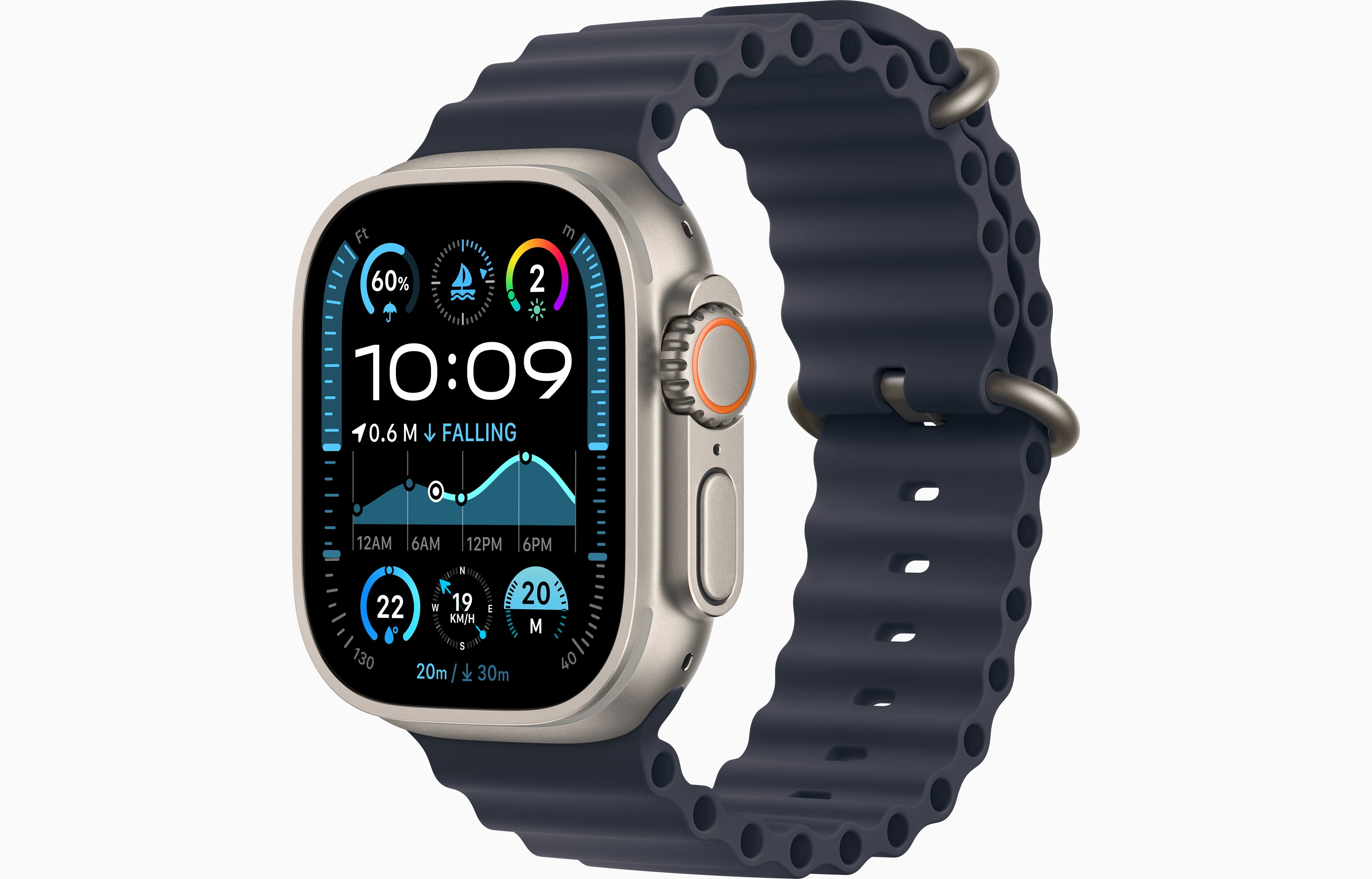 Apple Watch Ultra 2 - GPS + Cellular Smartwatch with Advanced Fitness Tracking & Heart Rate Monitor - Perfect for Outdoor Adventures, Workouts & Daily Wear