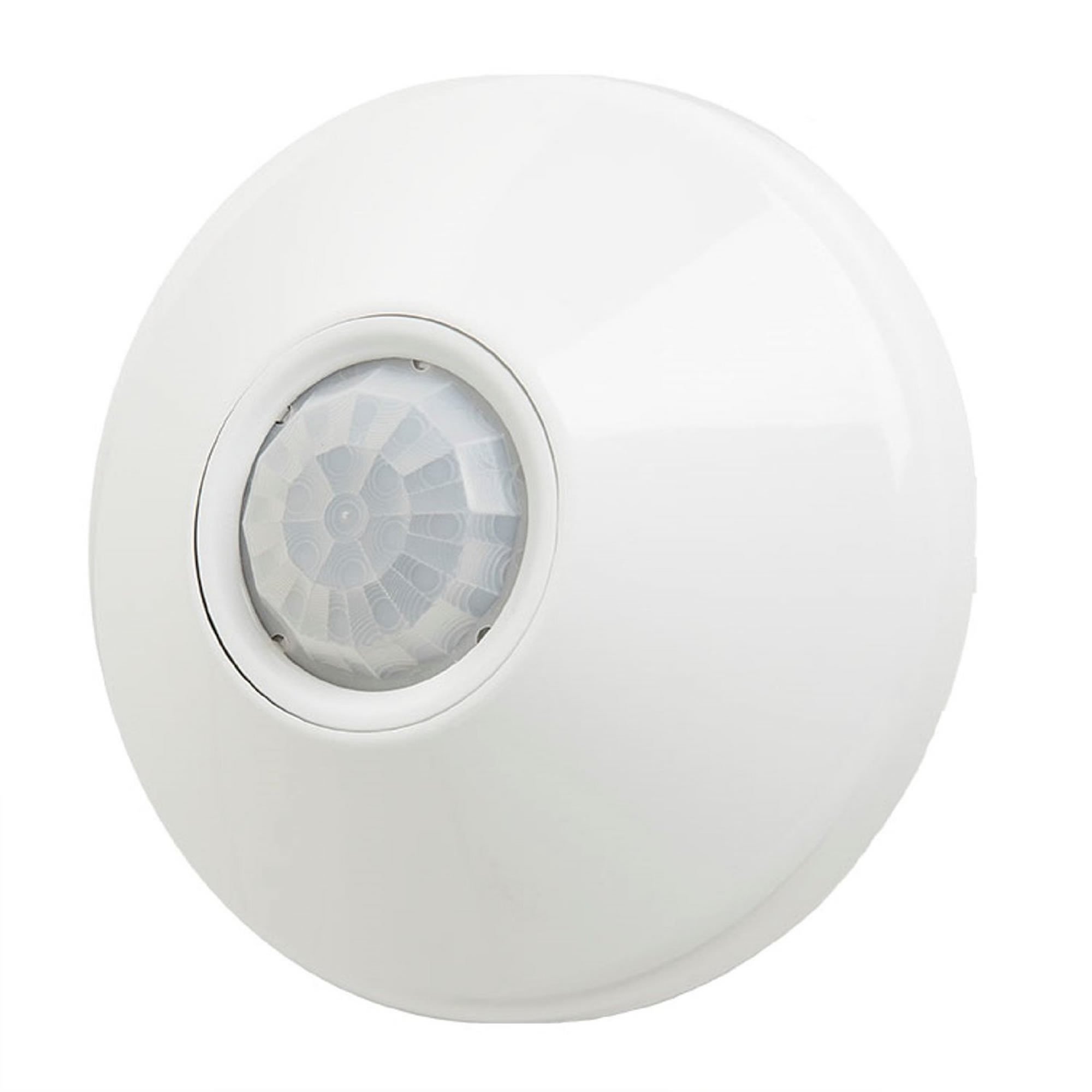 Nlight Standard Range 360° Motion Sensor Ceiling Mount - Low Voltage White for Home Security & Lighting Automation | Ideal for Hallways, Closets & Staircases
