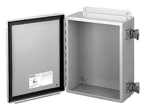 Waterproof A606SC Steel Junction Box Enclosure - Gray, Outdoor & Indoor Electrical Wiring Protection for Home & Industrial Use