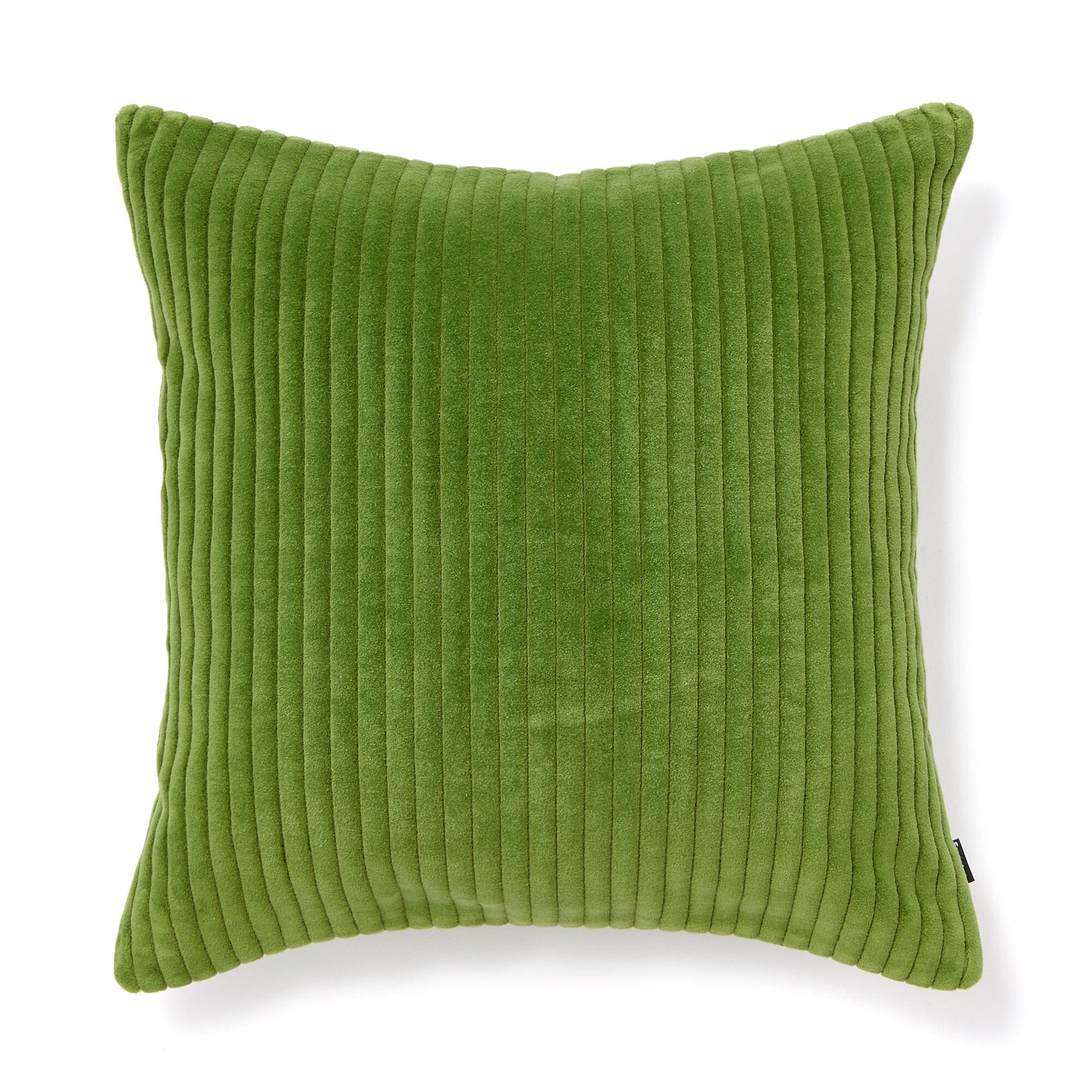 Soft Corduroy Cushion Cover 18x18 Inches - Green Velvet Pillow Case for Sofa, Bed, Chair - Home Decor & Cozy Living Room Accessories