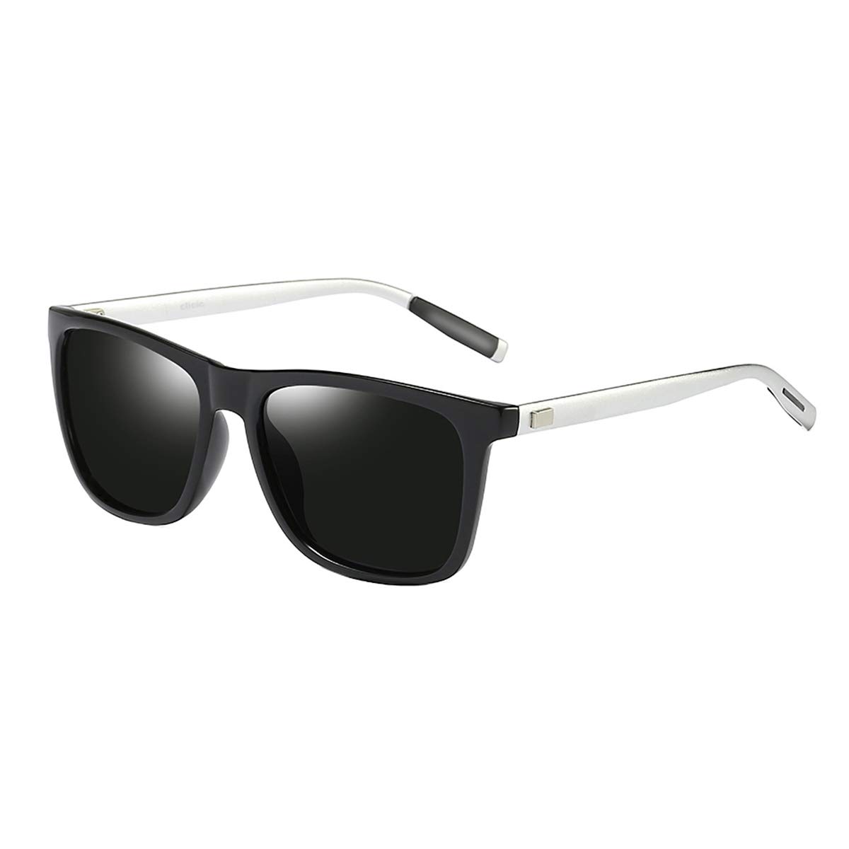 CLICIC Polarized Square Sunglasses for Men & Women - UV Protection, Classic Trendy Style - Perfect for Driving, Beach, Outdoor Activities & Fashion Accessories