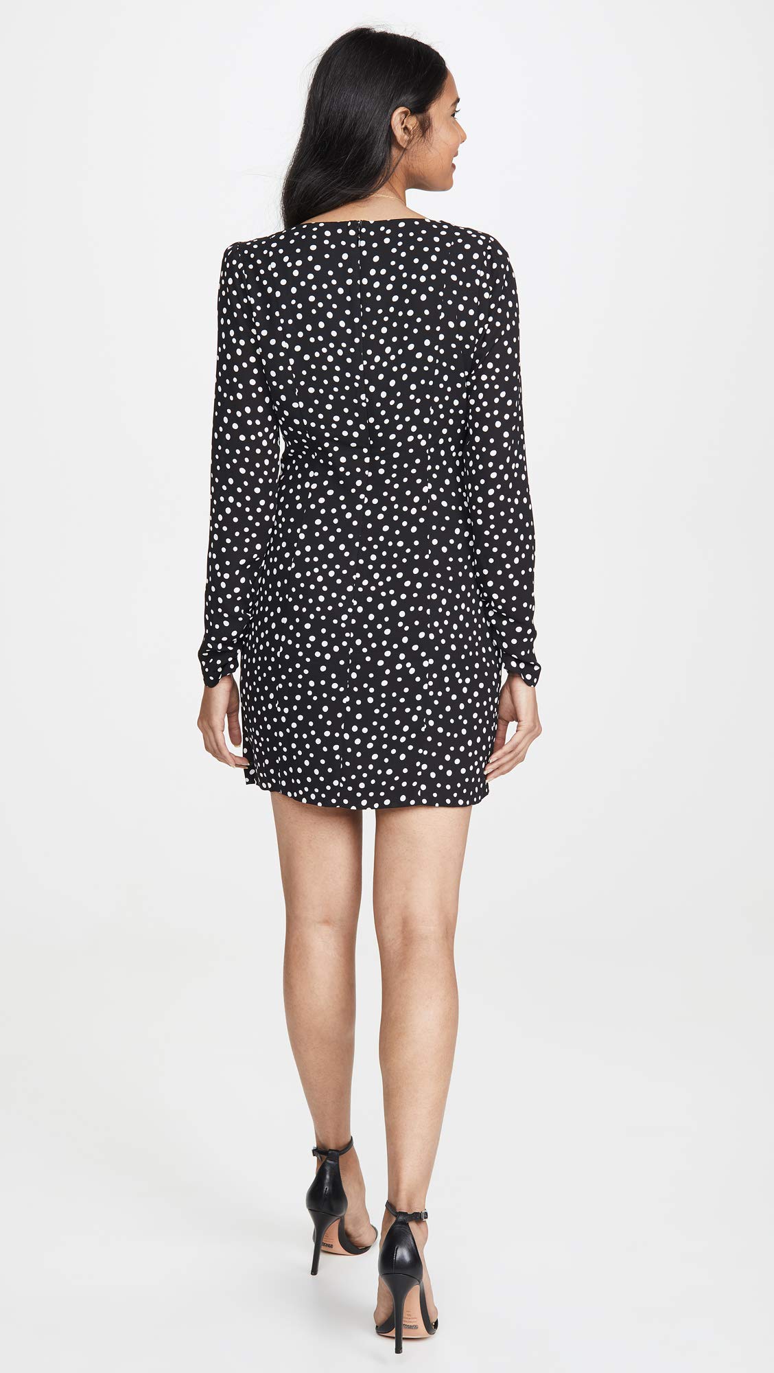 LIKELY Women's Corinne Dress - Flowy Summer Midi Dress with Puff Sleeves & V-Neck | Perfect for Beach Vacations, Brunch Dates & Casual Outings
