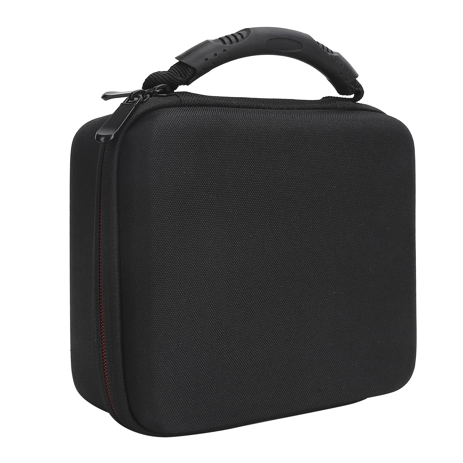 Portable Nylon Travel Carrying Case for Speakers - Shockproof Protective Storage Bag for Home, Office & Travel (Black) | Perfect for DJ Equipment, Bluetooth Speakers & Audio Gear Protection