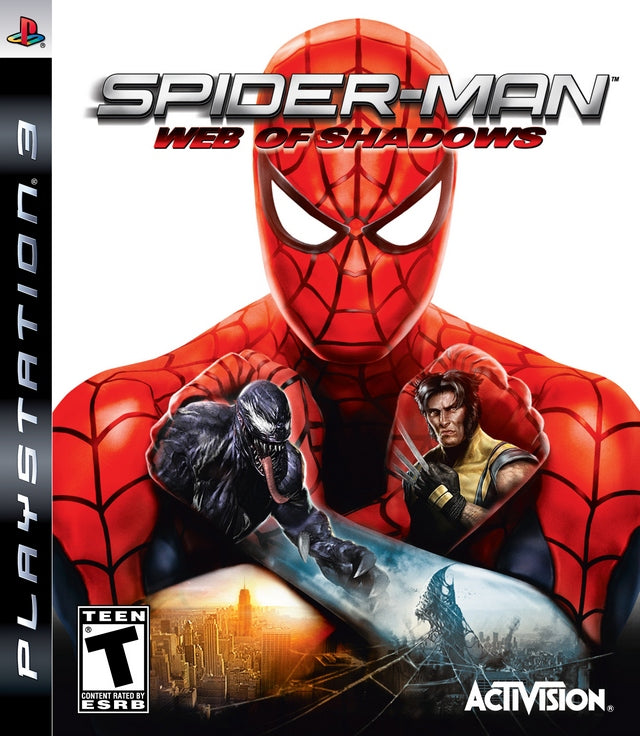 Spider-Man: Web of Shadows - PS3/Xbox 360 Action-Adventure Game | Marvel Superhero Video Game for Kids & Adults | Perfect for Gaming Nights & Superhero Fans