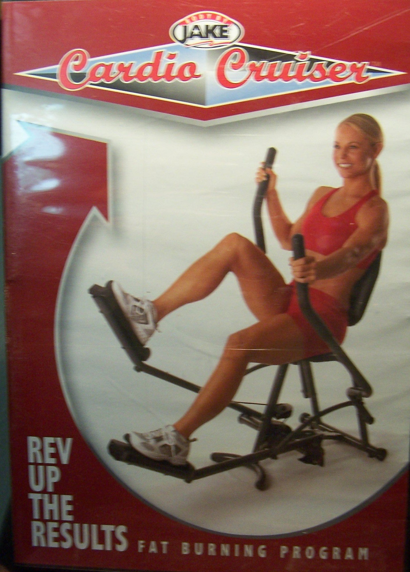 Body by Jake Cardio Cruiser - Portable Home Exercise Bike for Cardio & Strength Training - Perfect for Home Gym, Office Workouts & Small Spaces